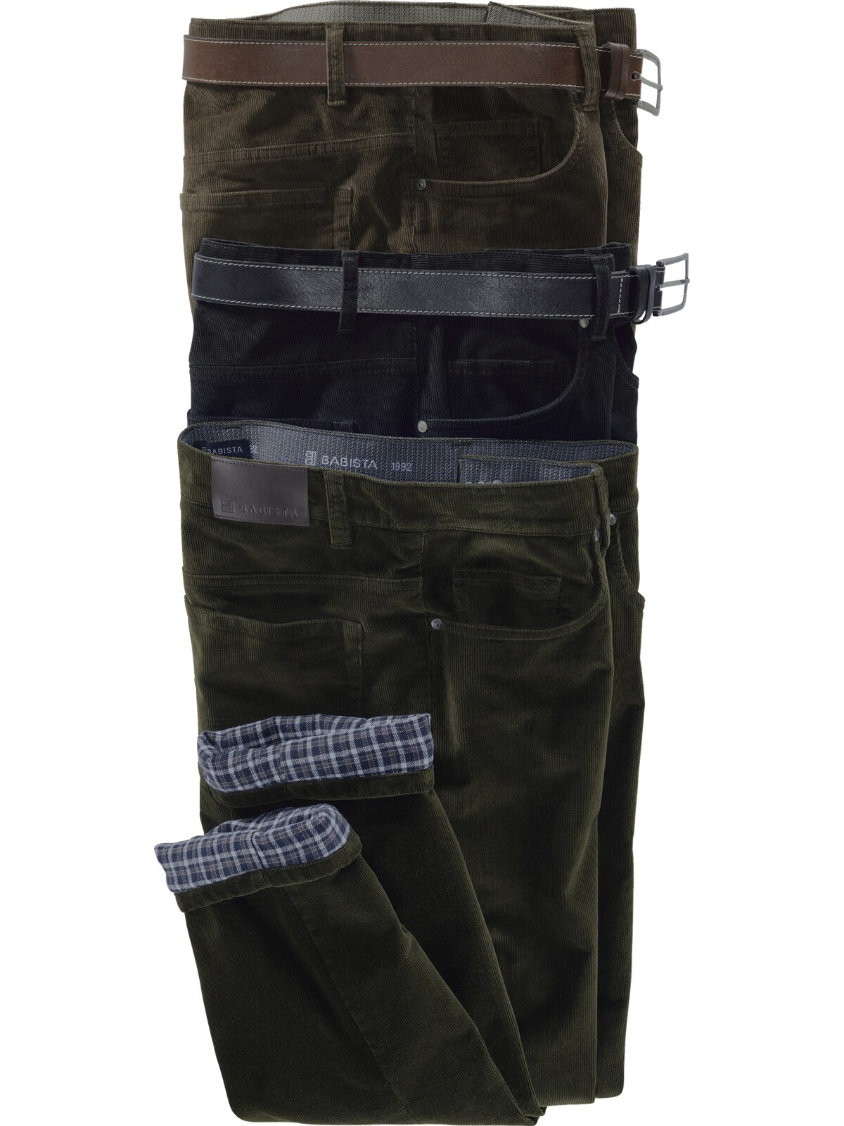 Babista Lununo Herren Thermohose Oliv 29 2