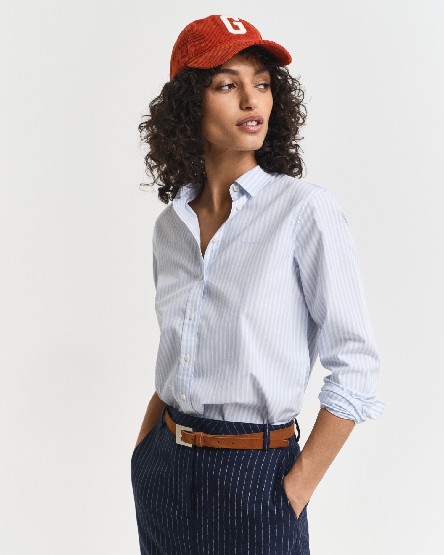 Gant Hemdbluse Popeline-Bluse günstig online kaufen