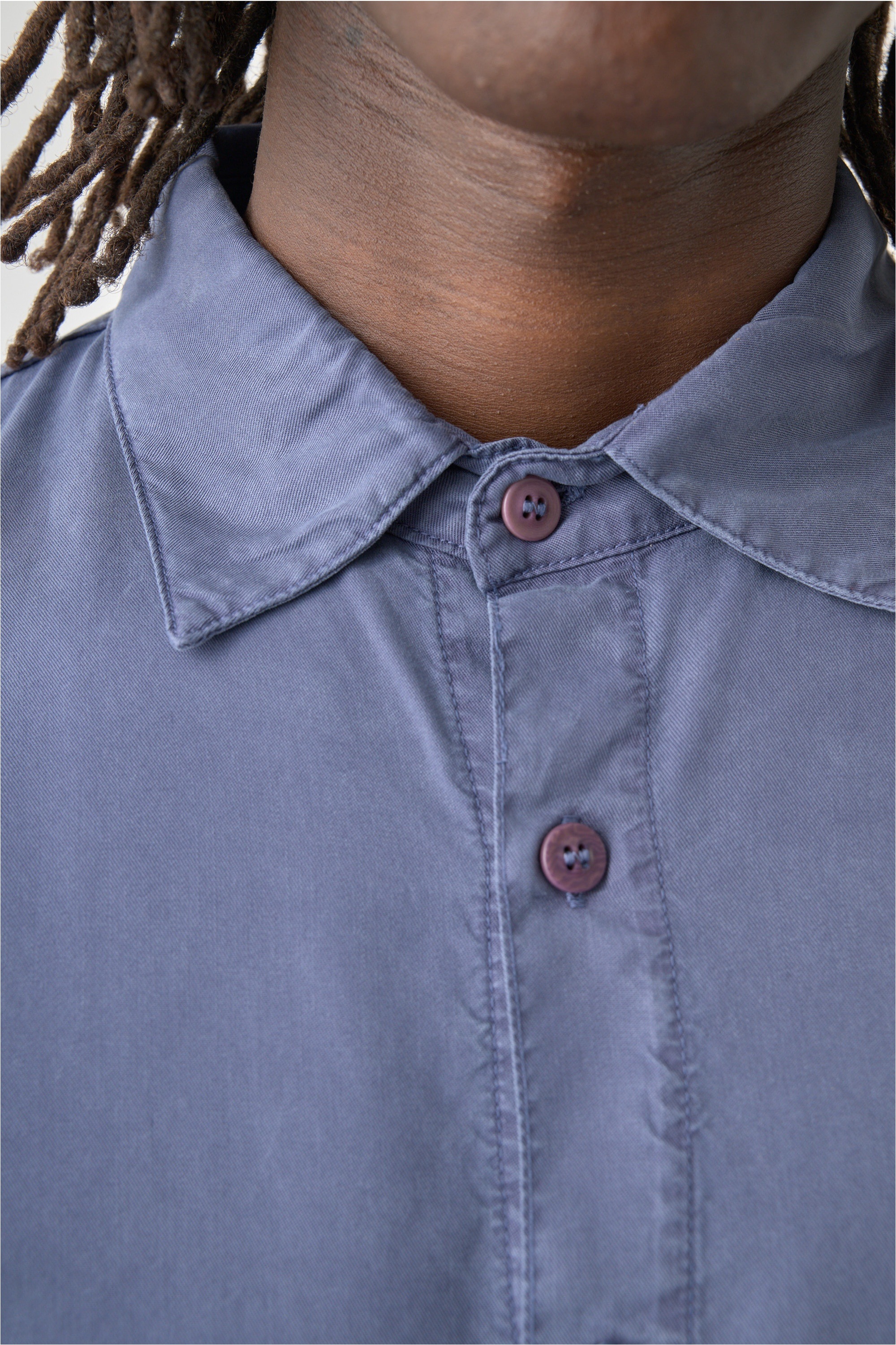 Cleptomanicx Kurzarmhemd »Easy« im einfarbigen Design