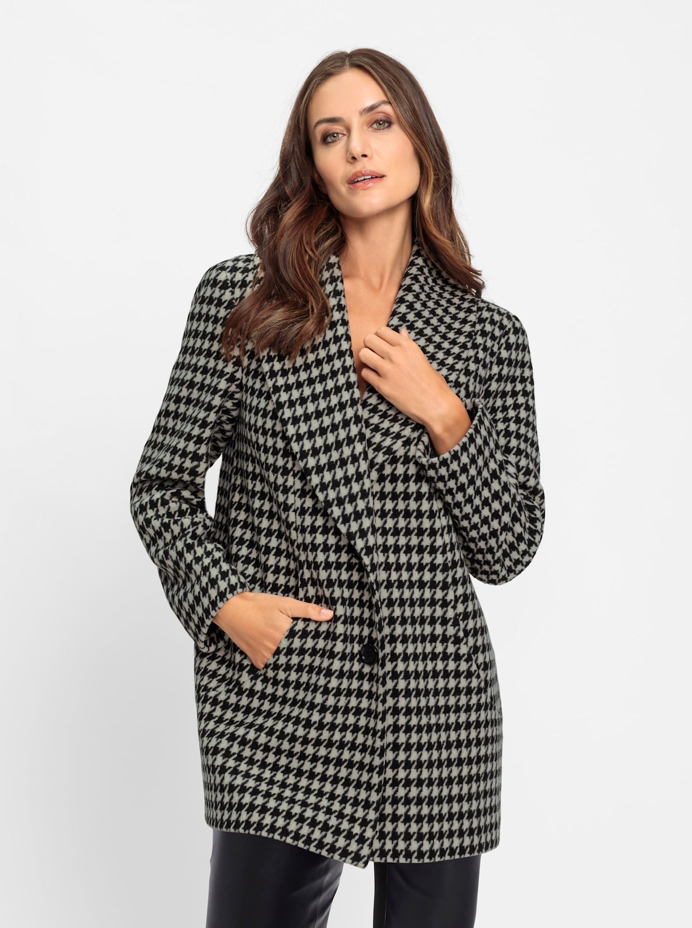 heine Wolljacke, ohne Kapuze