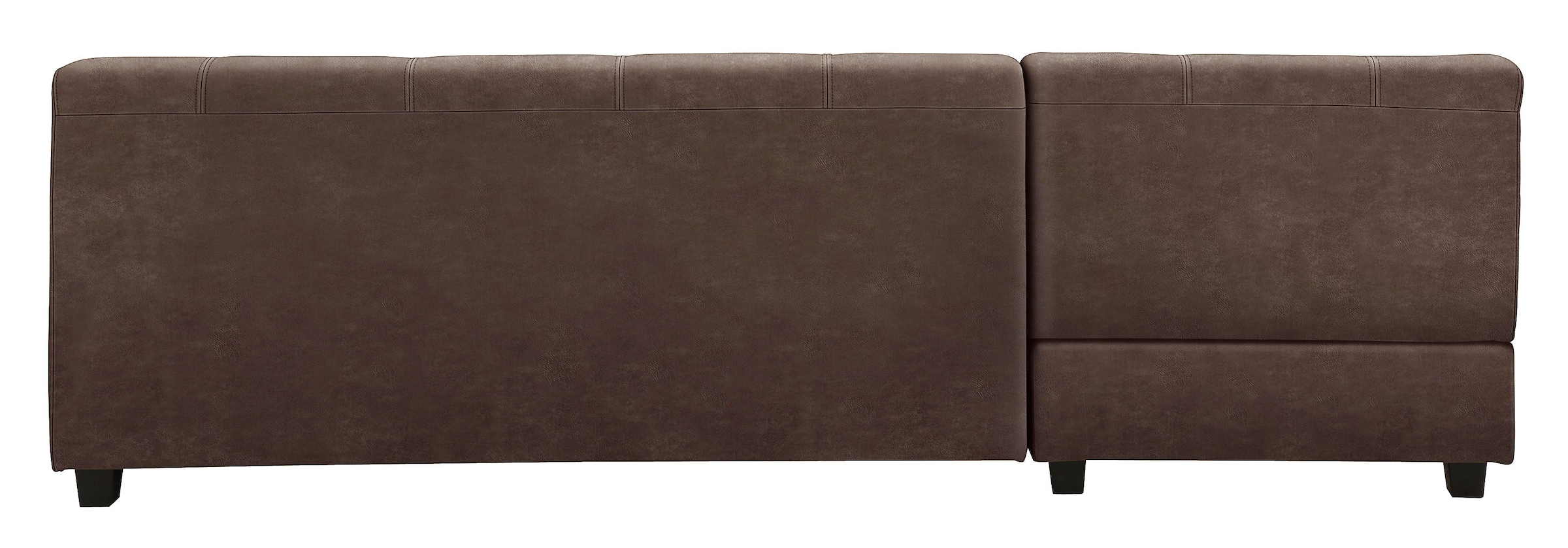 Home affaire Ecksofa »Falk L-Form«, mit Federkern und wahlweise mit Bettfunktion