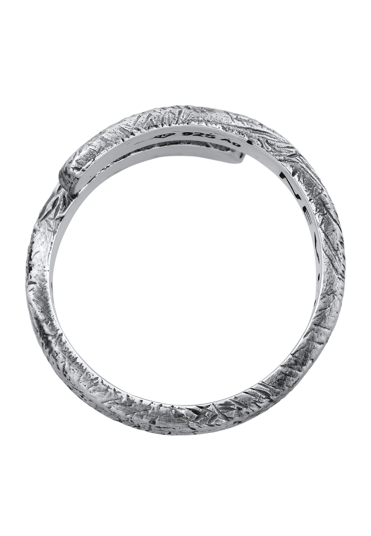 HAZE & GLORY Silberring »Ring Wickeldesign 925 Sterling Silber - Never Give Up Ring«