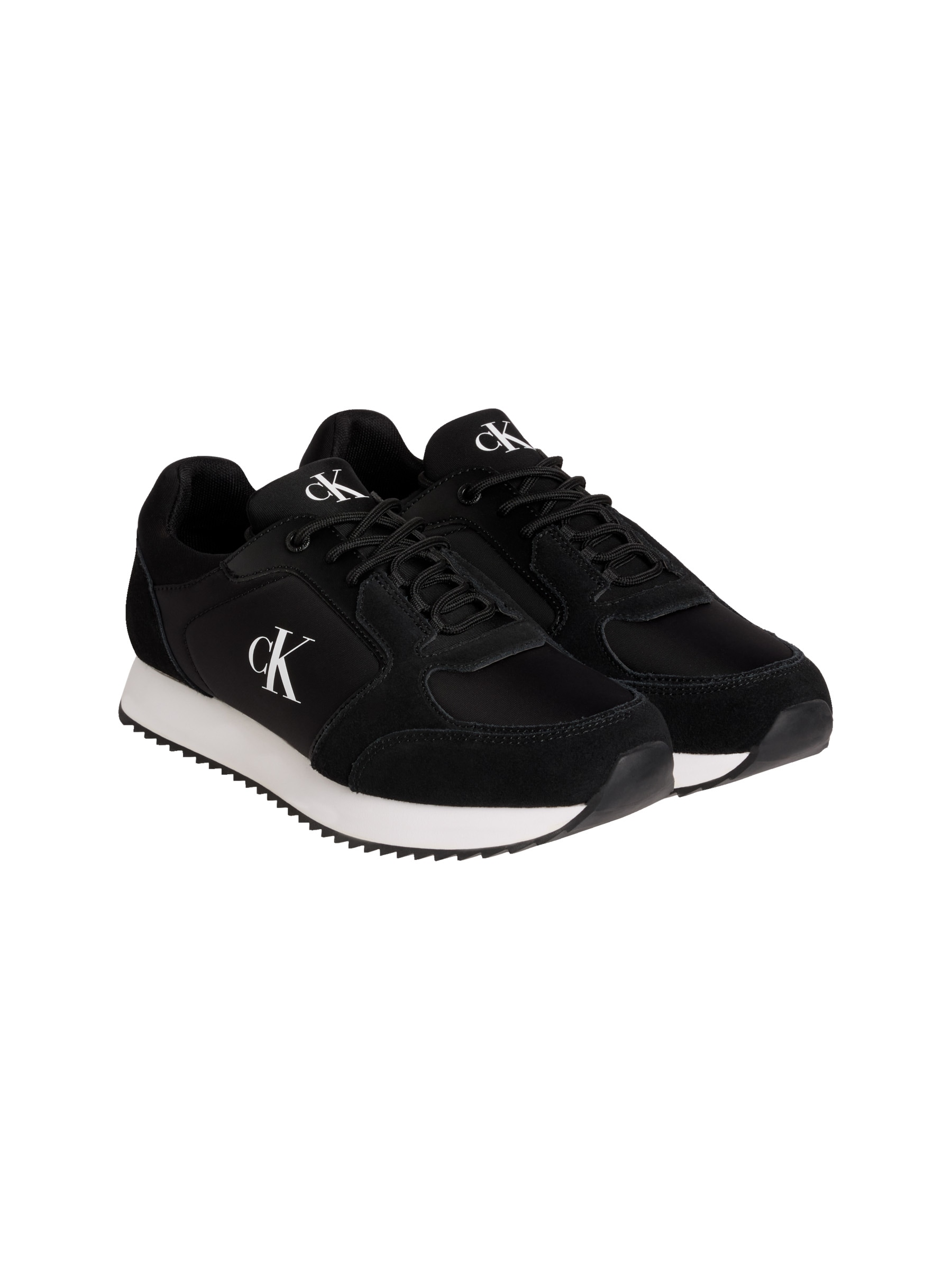 Calvin Klein Jeans Slip-On Sneaker "RETRO RUNNER SOCK LACE UP NY-SU", Halbs günstig online kaufen