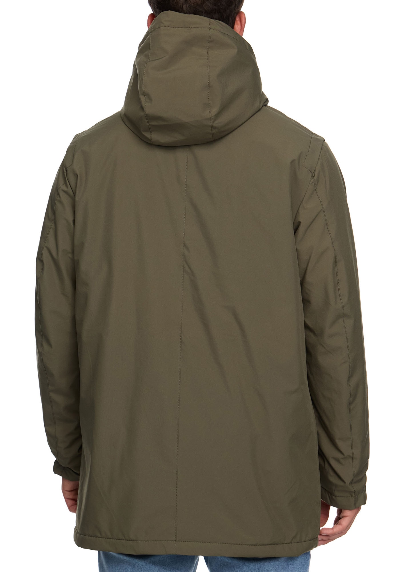 Indicode Langjacke »INChanto«, mit Kapuze