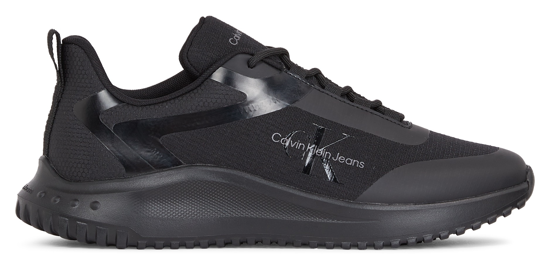 Calvin Klein Jeans Sneaker »EVA RUNNER LOW LACE ML MIX«, mit leichter Profilsohle, Freizeitschuh, Halbschuh, Schnürschuh