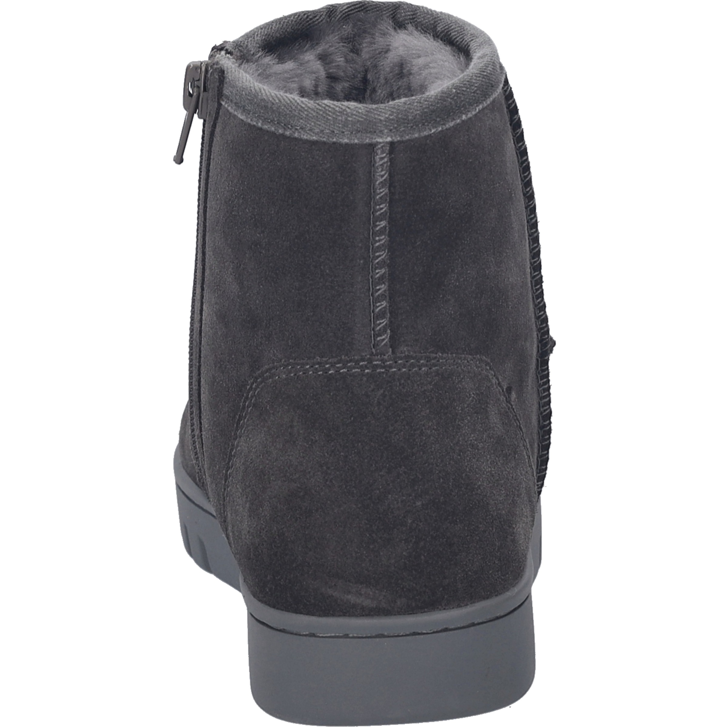 Stiefelette JOSEF SEIBEL "Jessie 09, grau", Damen, Gr. 40, grau, Obermaterial: 100% Lammfell LF., Schuhe Stiefelette 3
