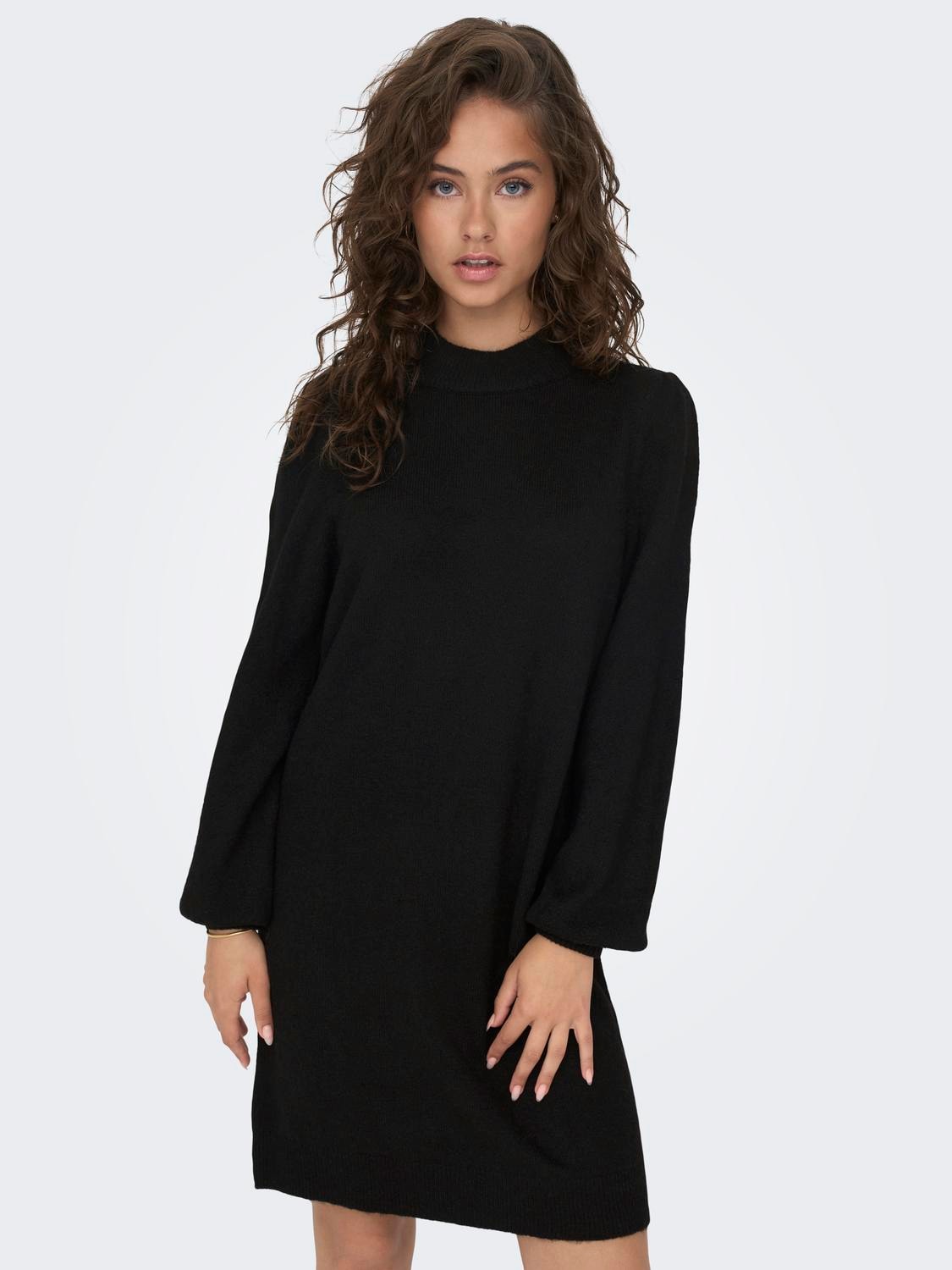 JDY Strickkleid "JDYRUE LIFE L/S HIGH NECK DRESS KNT NOOS" günstig online kaufen