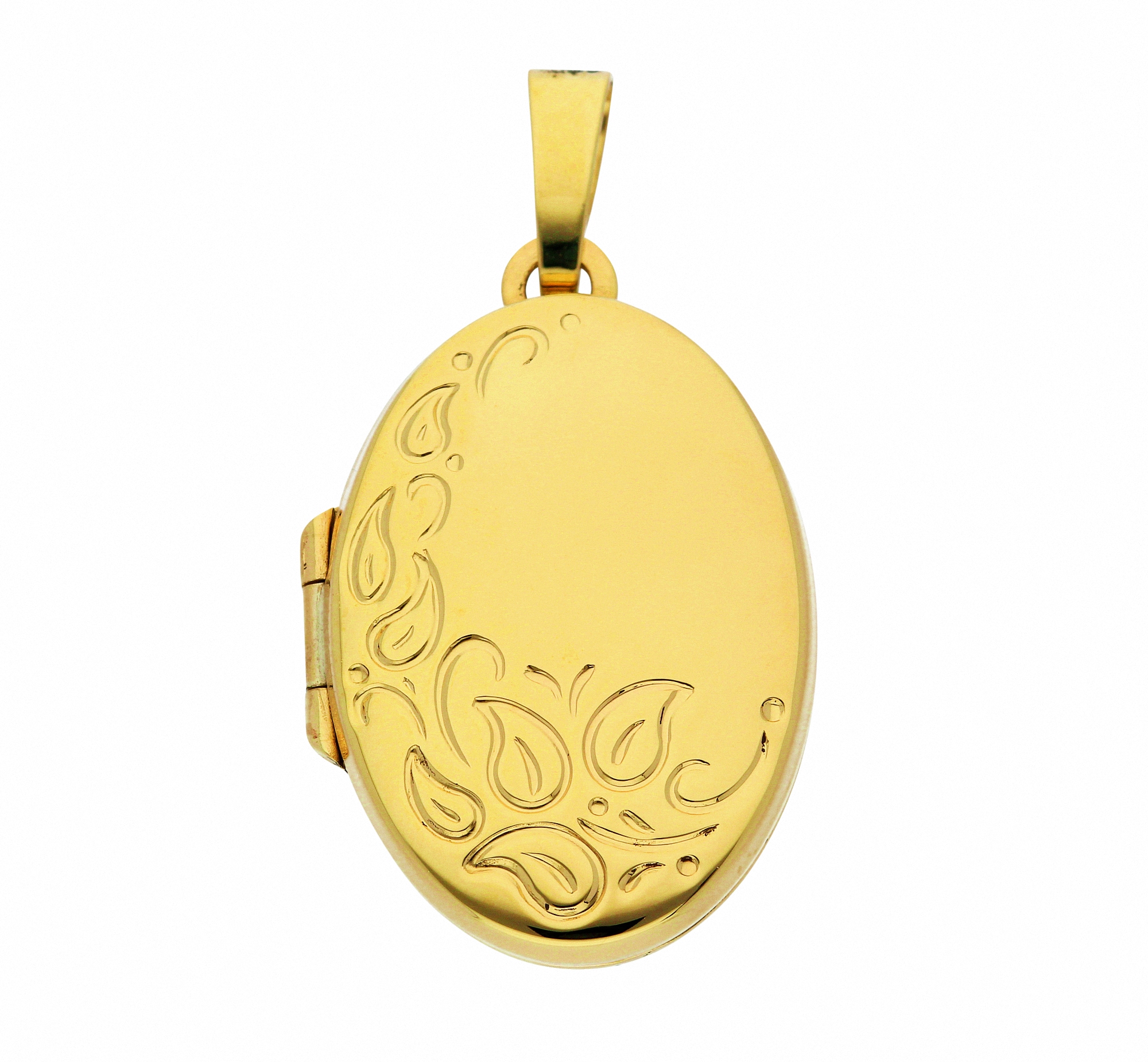 Adelia´s Kette mit Anhänger »585 Gold Medaillon Anhänger«, Schmuckset - Set mit Halskette