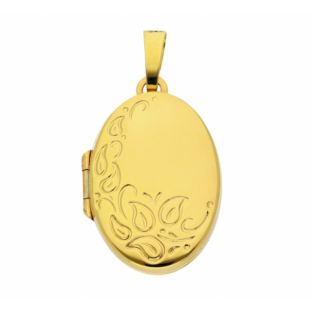 Adelia´s Kette mit Anhänger »333 Gold Medaillon Anhänger«, Schmuckset - Set  mit Halskette online kaufen | BAUR