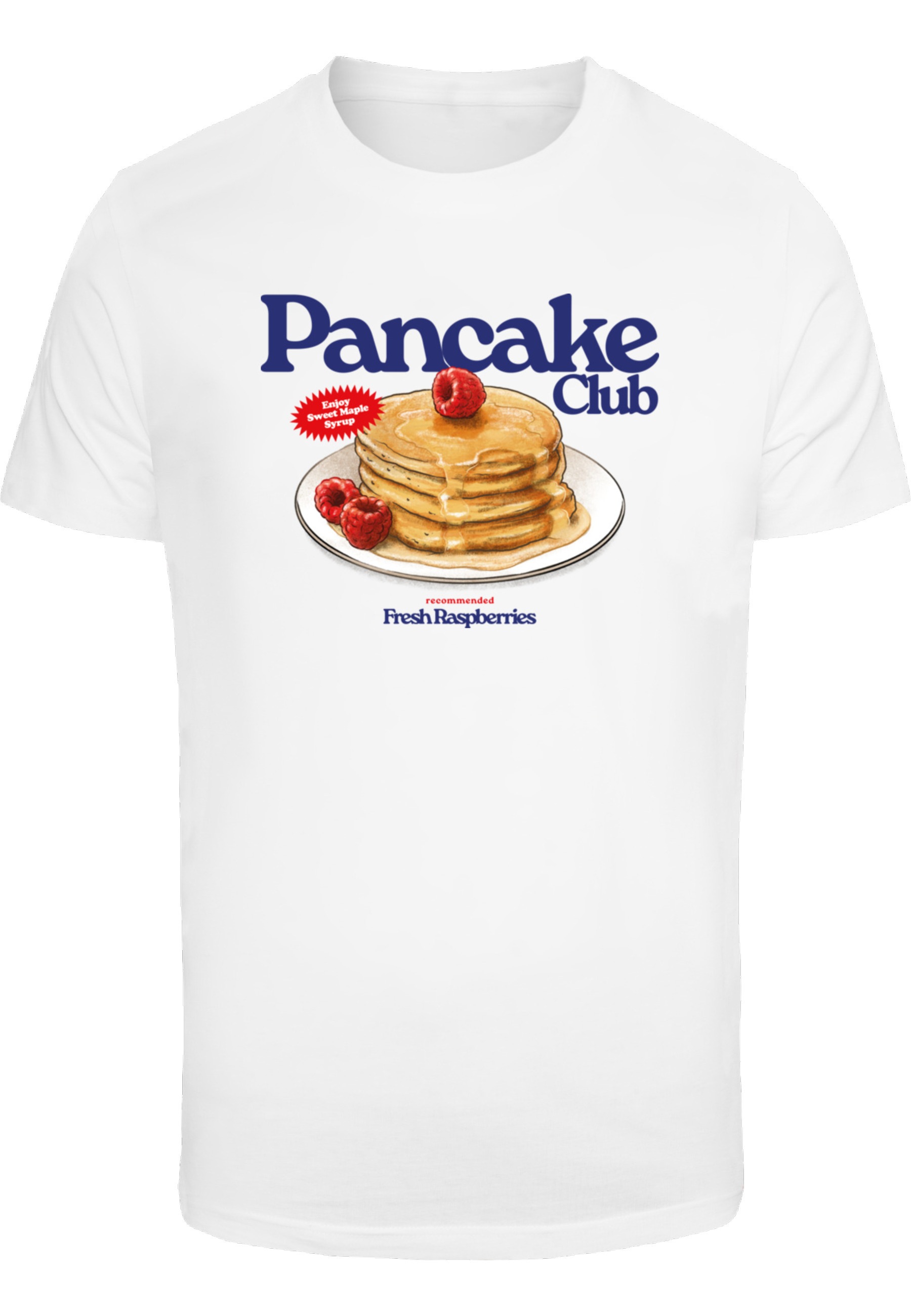MisterTee T-Shirt "MisterTee Herren Pancake Club Tee" 1 Stk.