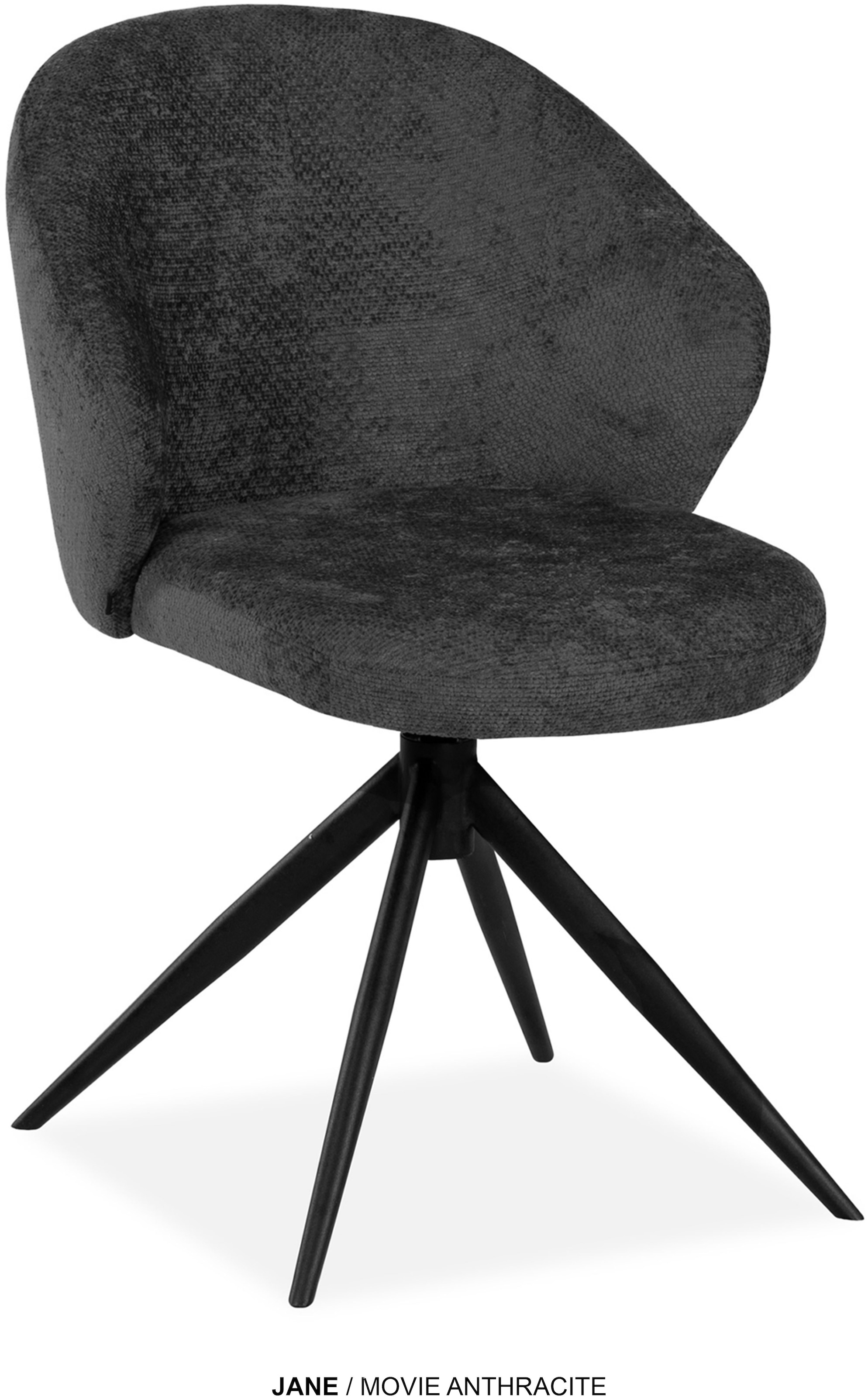 OMG Design Esszimmerstuhl "Jane" (Set) 2 Stk. Stoff Drehstuhl mit auto-retu günstig online kaufen