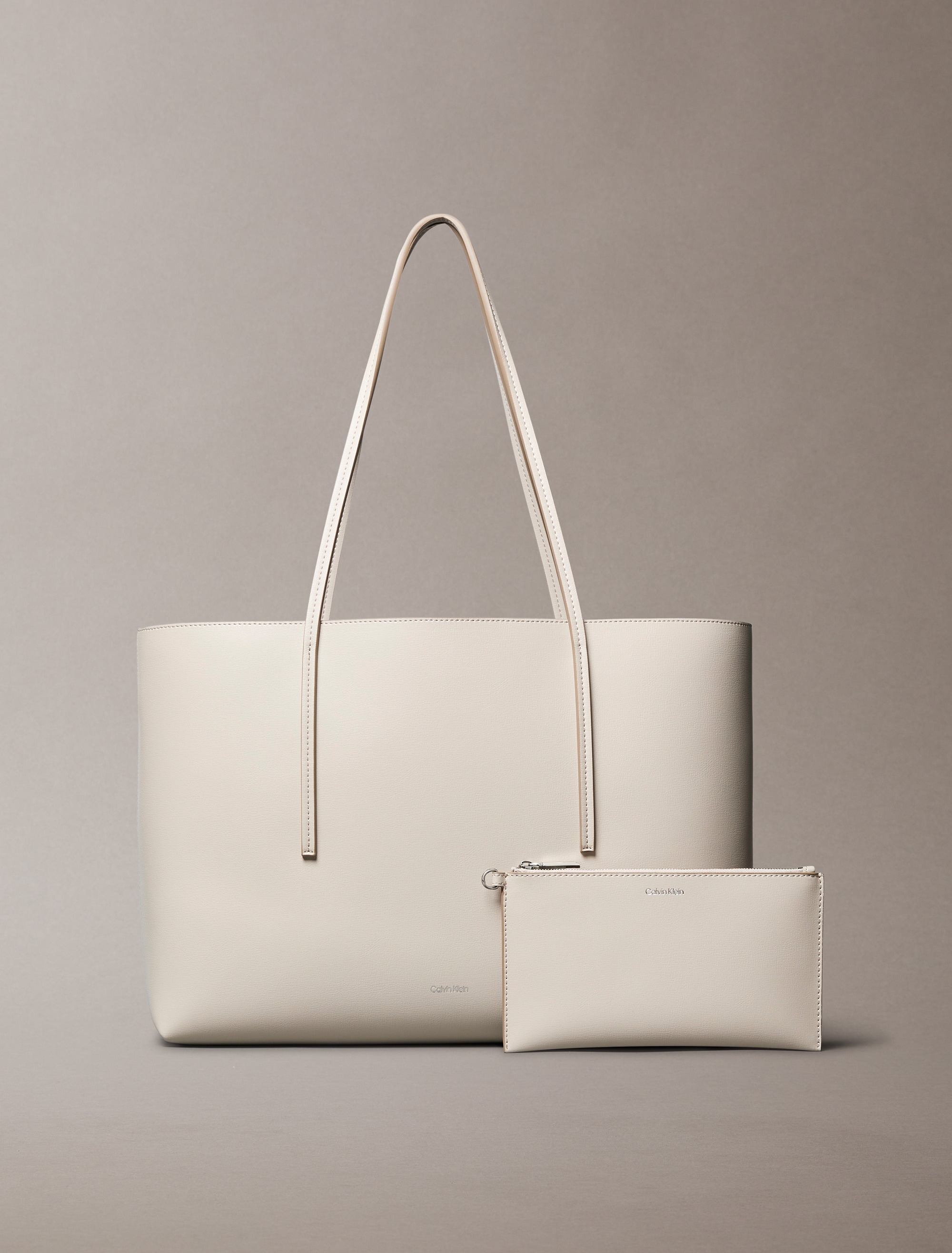 Calvin Klein Henkeltasche "FOIL LOGO TOTE W/POUCH", (2 tlg.), Damen-Schulte günstig online kaufen