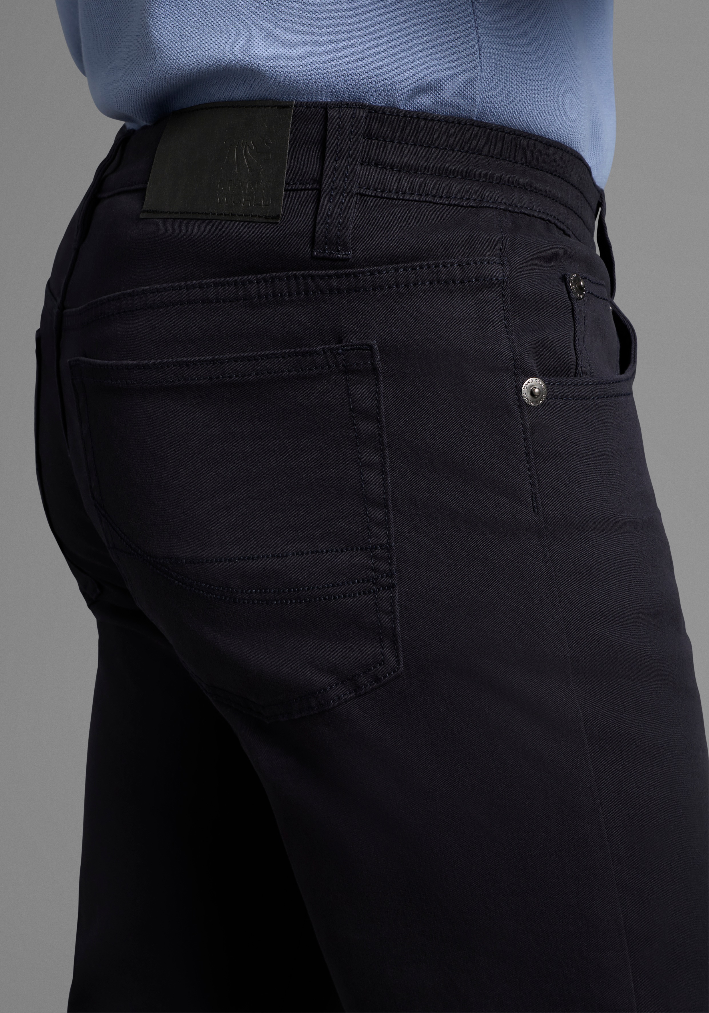Thumbnail - Mans World 5-Pocket-Hose Stretchhose mit Dehnbund
