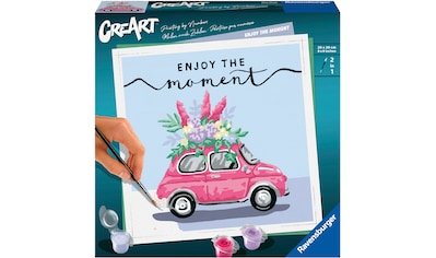 Malen nach Zahlen »CreArt, Enjoy the moment«