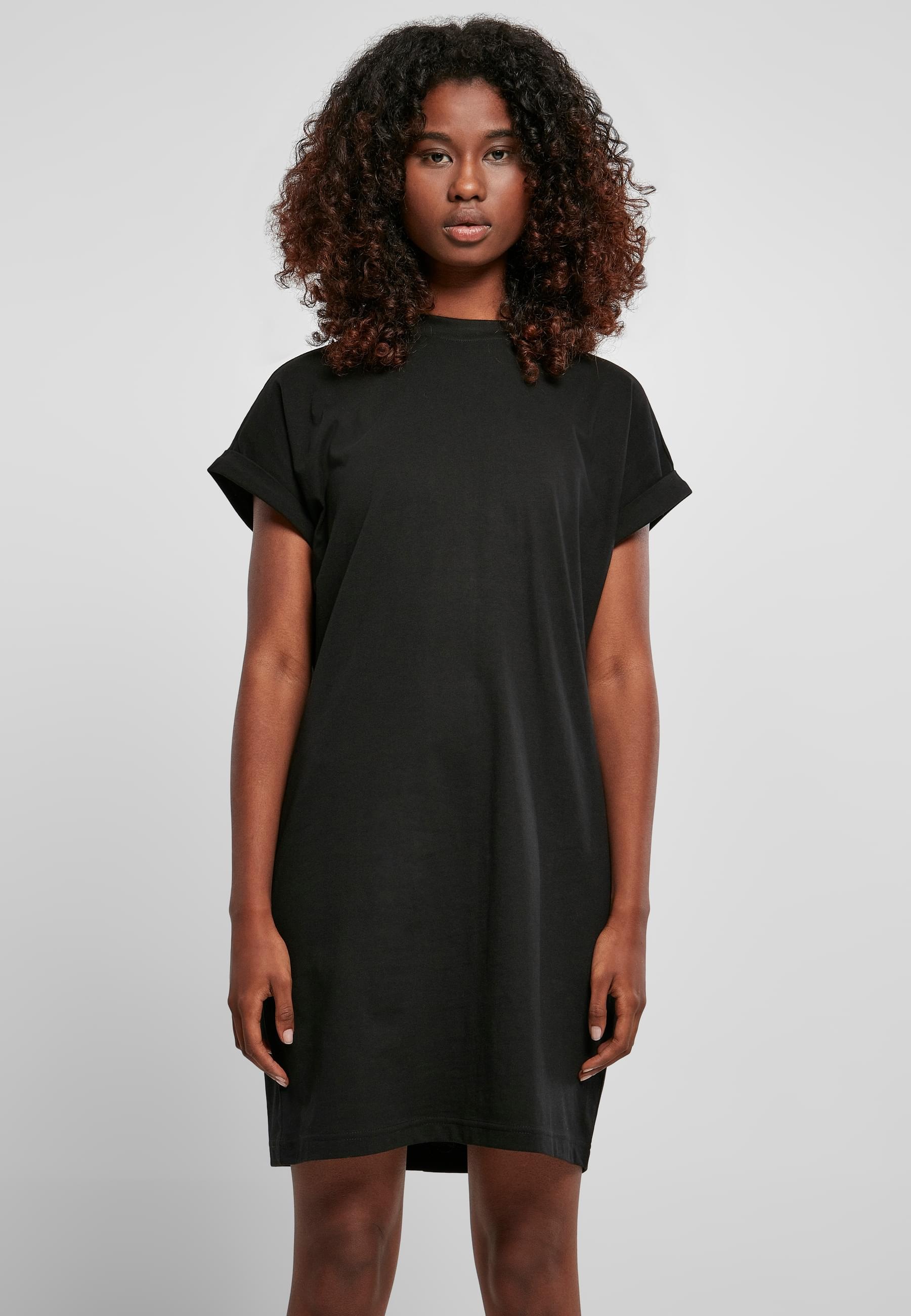 URBAN CLASSICS Shirtkleid »Urban Classics Damen Ladies Rainbow Tee Dress«, (1 tlg.)