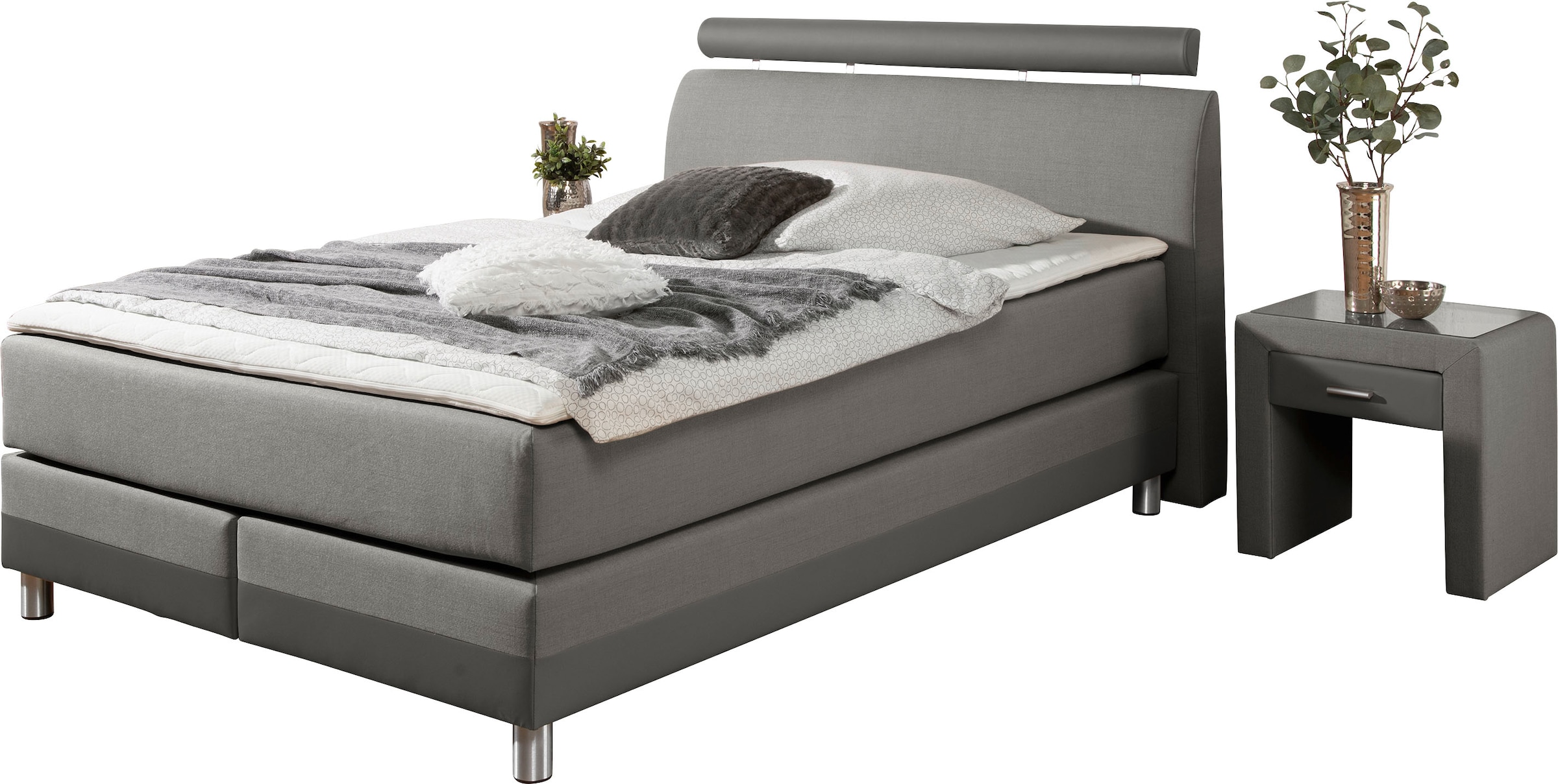 INOSIGN Boxspringbett "Rocklin" in H2, H3 oder H4 erhältlich günstig online kaufen