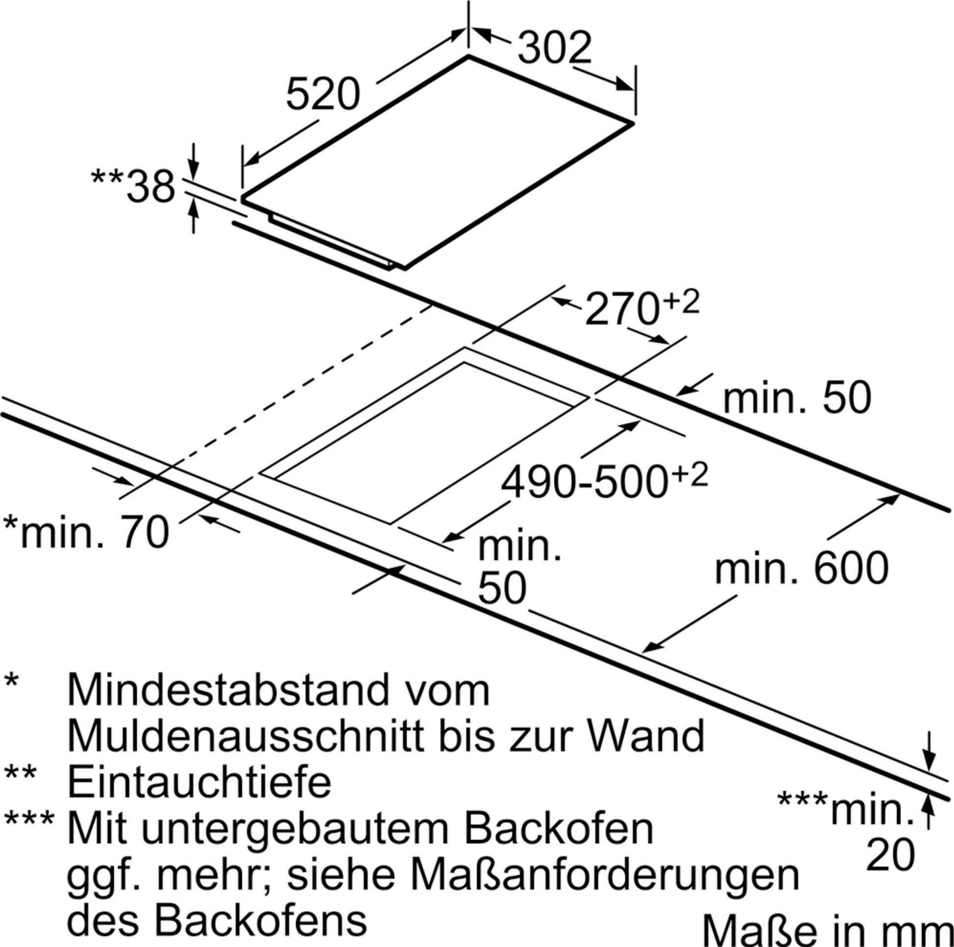 SIEMENS Elektro-Kochfeld von SCHOTT CERAN® »ET375FFP1E«