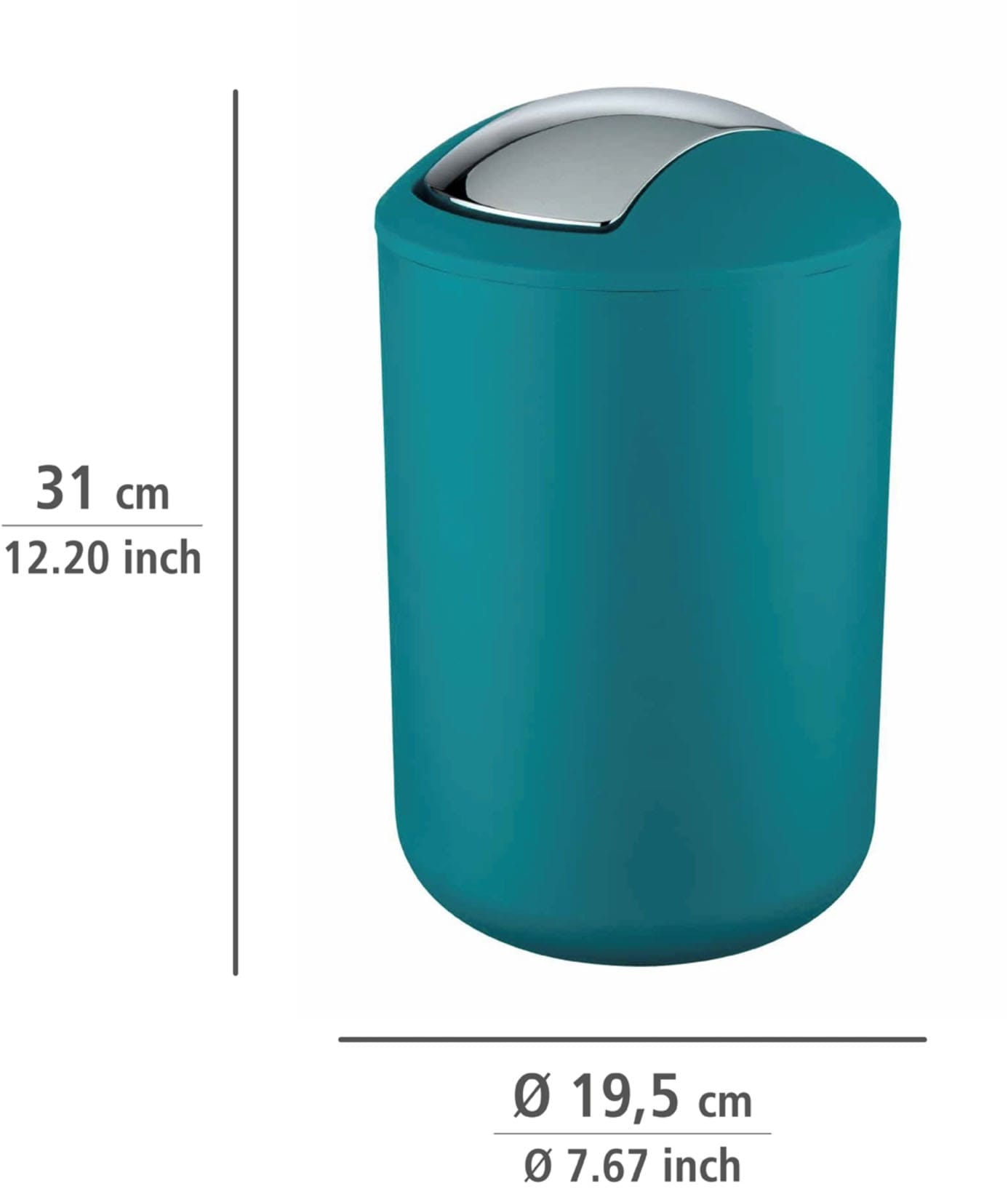 WENKO Badaccessoire-Set »Brasil« Seifenspender, Zahnputzbecher, WC-Garnitur & Kosmetikeimer