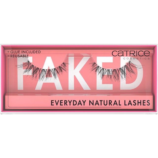 Catrice Bandwimpern »Faked Everyday Natural Lashes«, (Set, 3 tlg.)  bestellen | BAUR