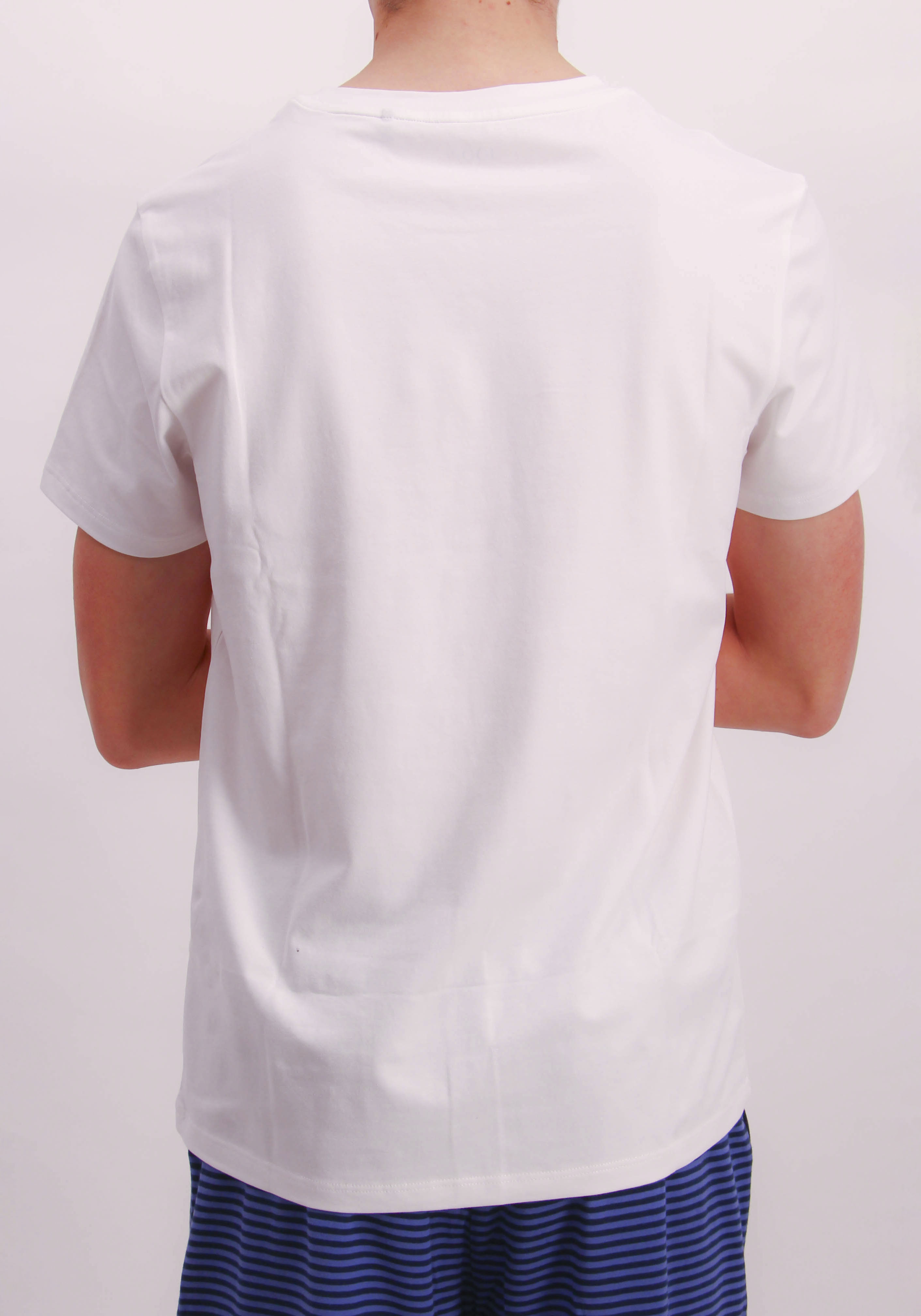 Thumbnail - JOOP Shorty "Pyjama Set Shirts & Shirt" 2 tlg. gestreifte Hose, Bindeband, Shirt kurzarm