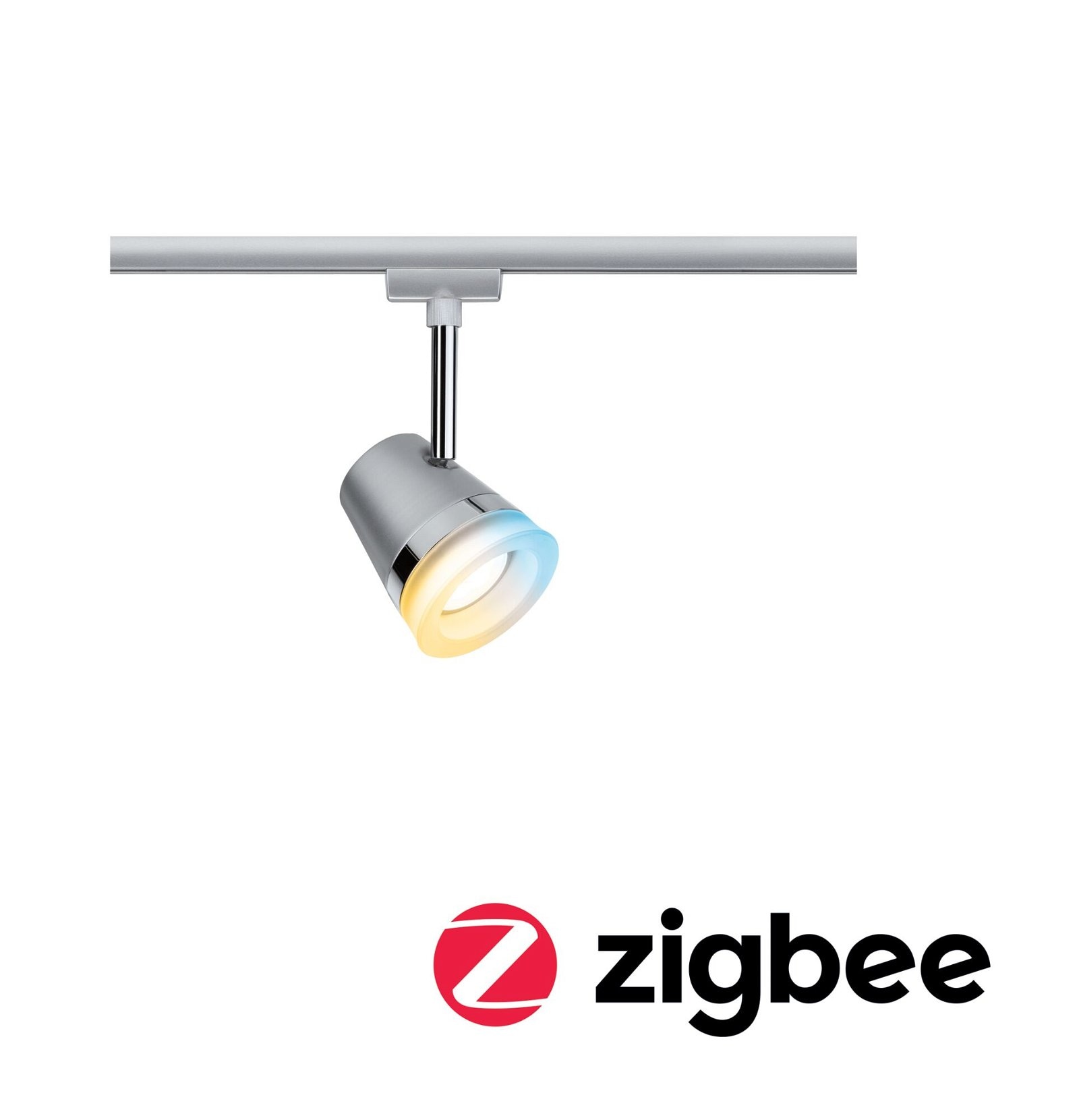 Paulmann Schienensystem-Leuchten »URail Schienenspot Smart Home Cone GU10 330lm 5W 230V«, Zigbee 3.0 Tunable White, dimmbar,Einzelspot
