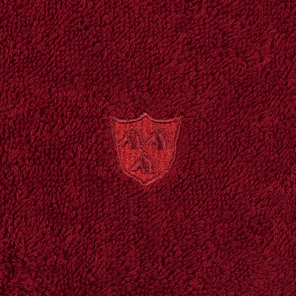 ROSS Duschtuch »Vita«, (1 St.), Bestickung ROSS-Emblem