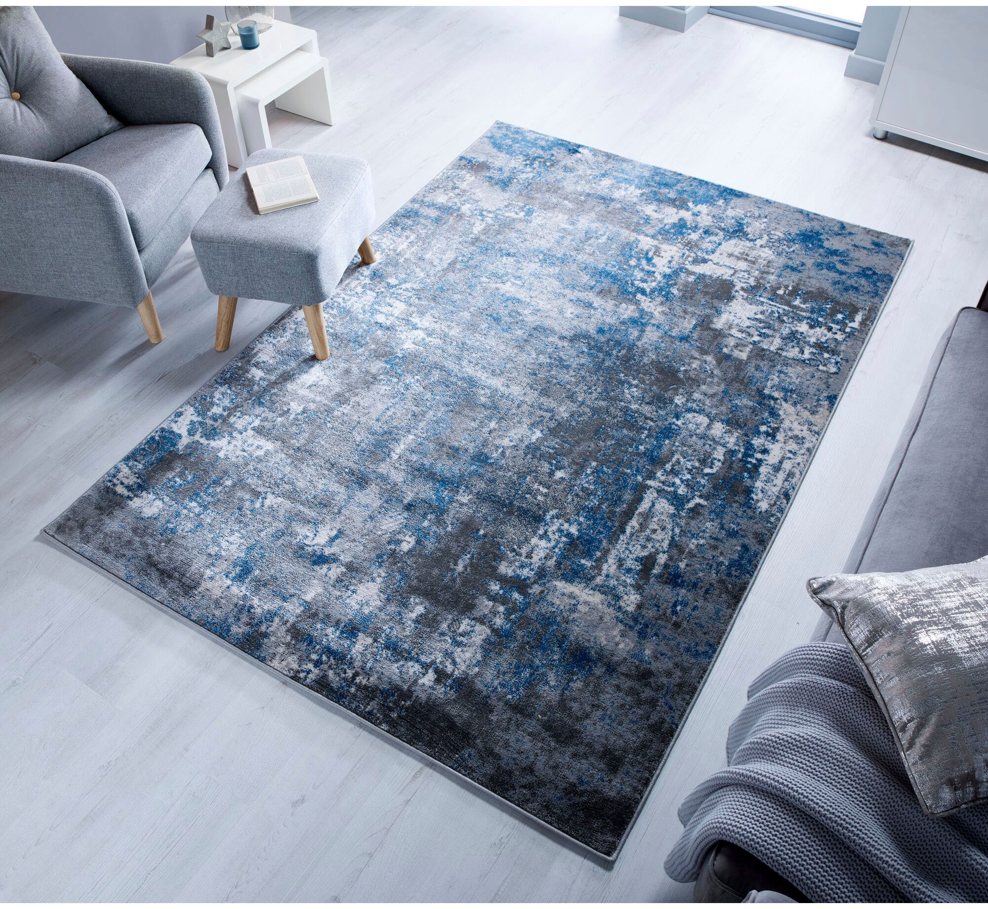 FLAIR RUGS Teppich "Wonderlust" rechteckig 10 mm Höhe fußbodenheizungsgeeig günstig online kaufen