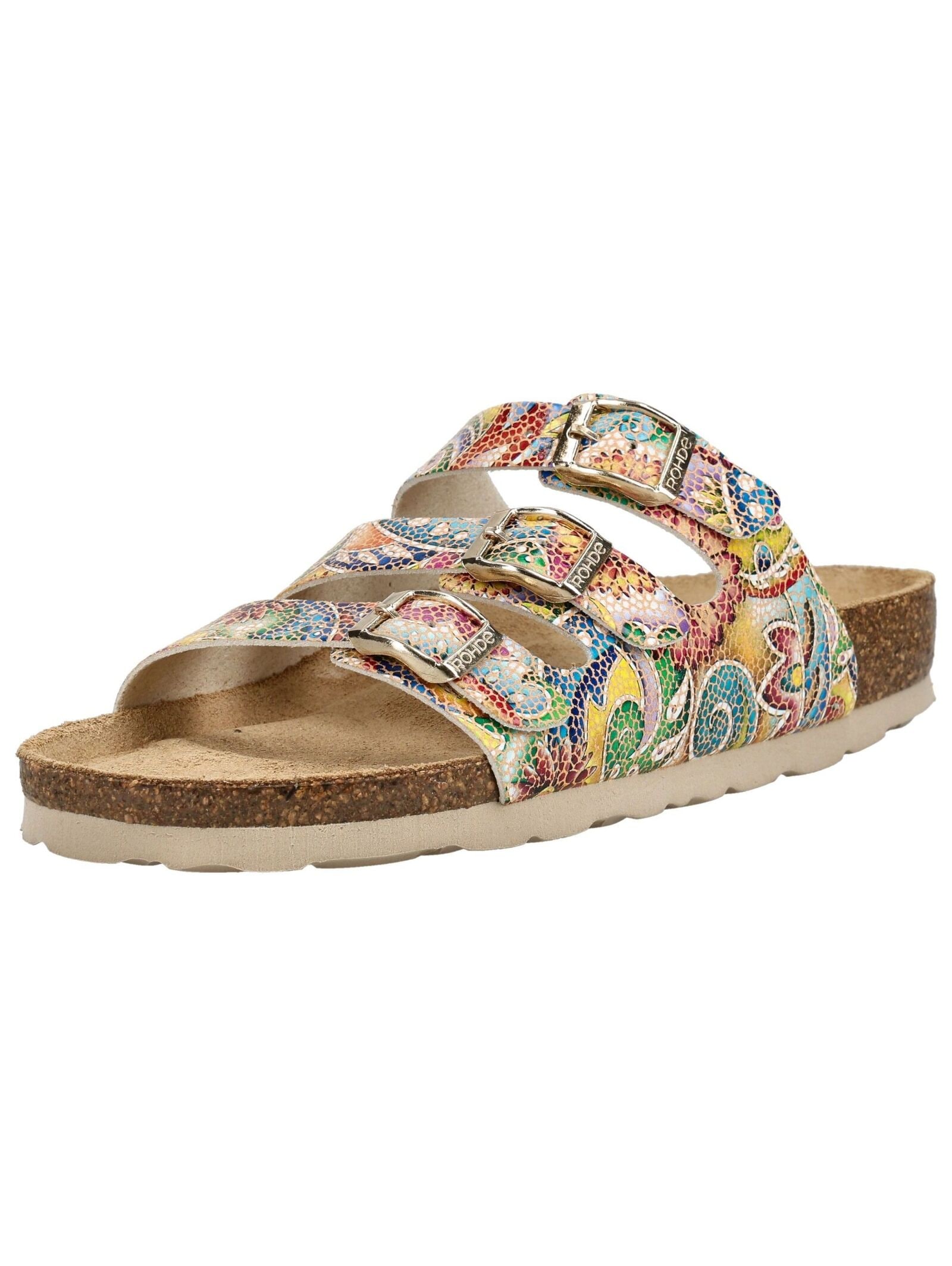 Rohde Pantolette "Rohde Pantoletten Veloursleder" günstig online kaufen