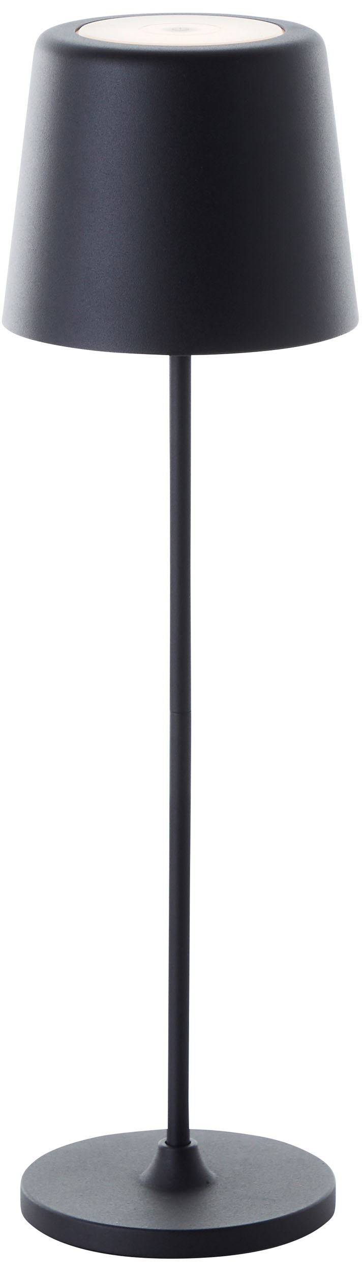 Brilliant LED Tischleuchte »Kaami - mobile LED Außen Akku Tischlampe 2er-Set«, Leuchtmittel LED-Modul | LED fest integriert, 310 lm, Touchdimmer, USB, Akku, Outdoor, Indoor, Akkuleuchte 37cm hoch