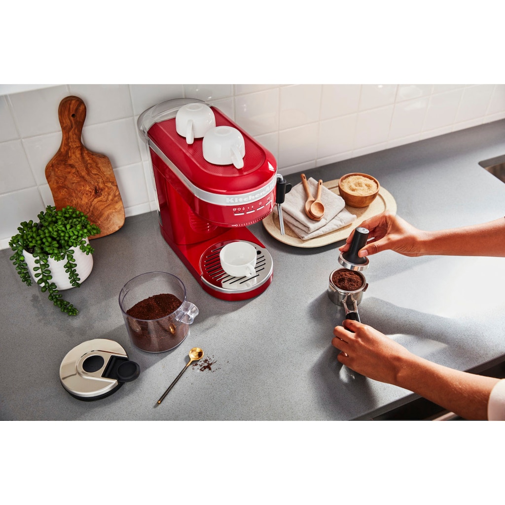 KitchenAid Espressomaschine »5KES6503ECA LIEBESAPFEL-ROT«