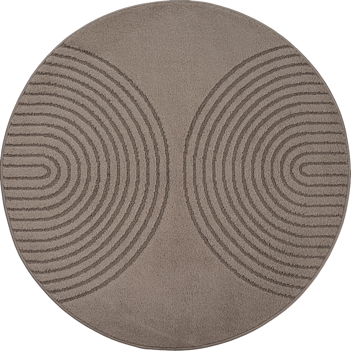 the carpet Teppich "Elisa" rund 12 mm Höhe moderner Wohnzimmer Teppich, hohe Flordichte und angenehm weich