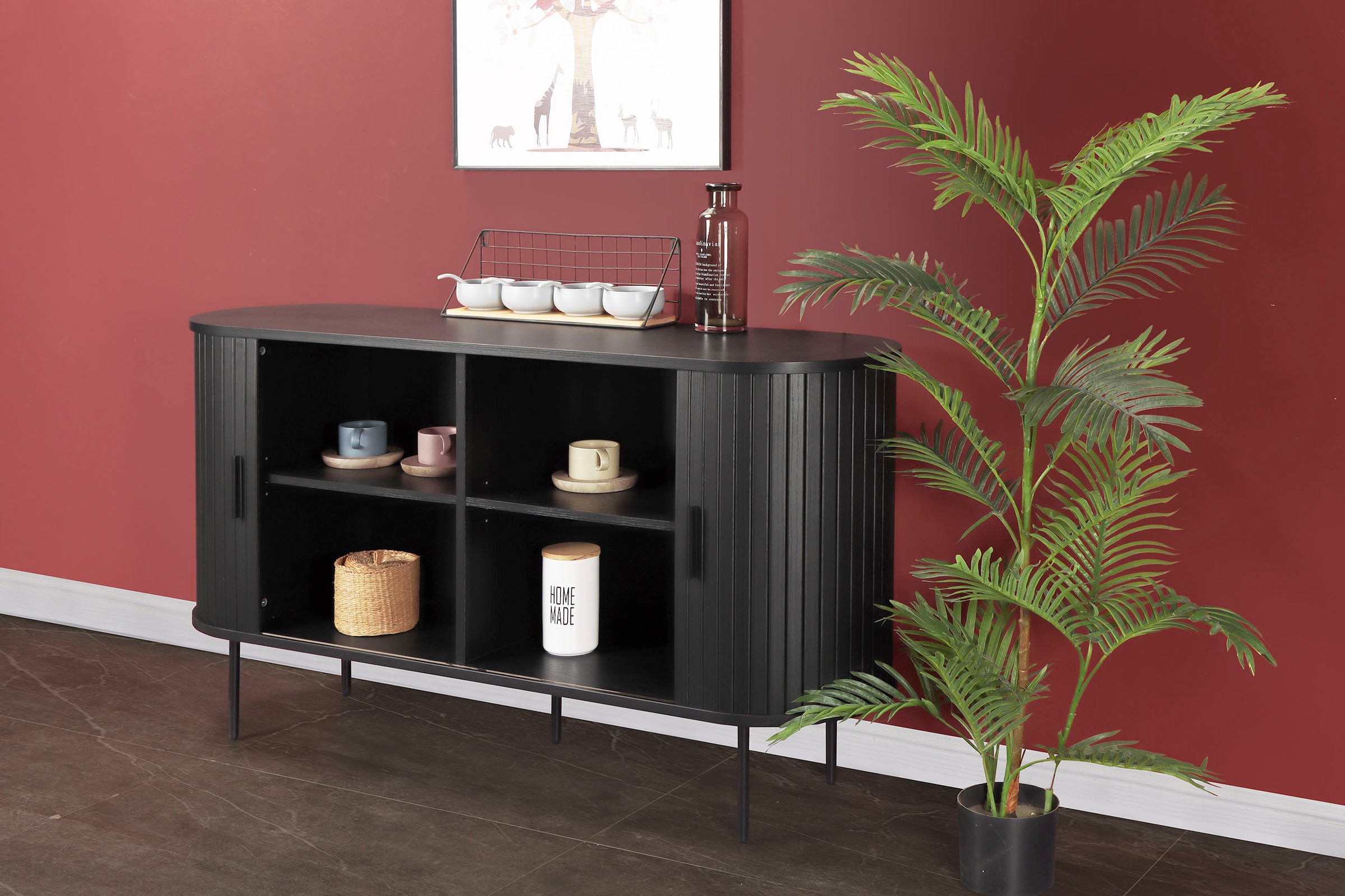 Home affaire Sideboard, 2 Schiebetüren