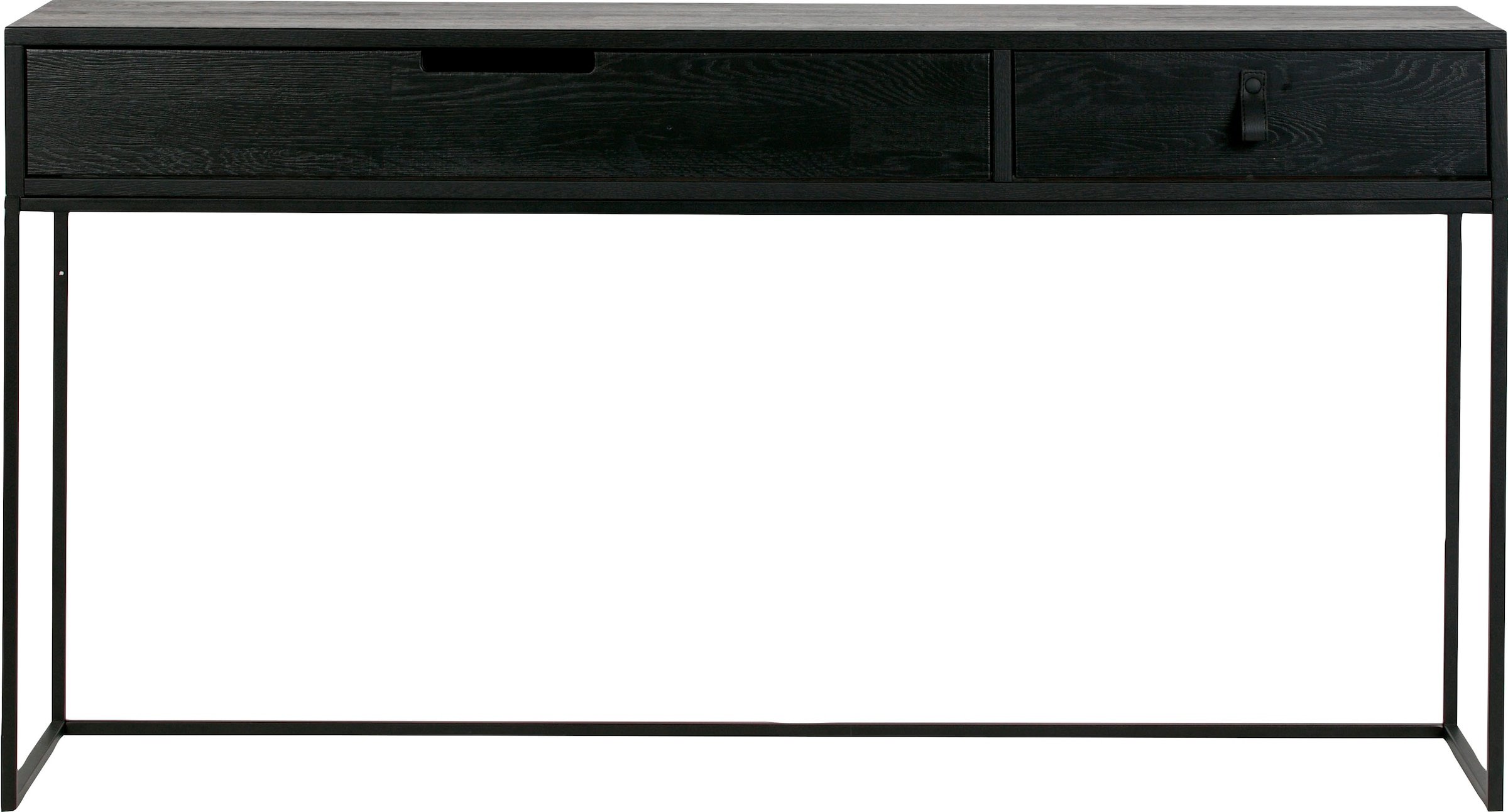 WOOOD Schreibtisch »Silas«, viel Stauraum, zwei Schubladen, H 74 cm x B 140 cm