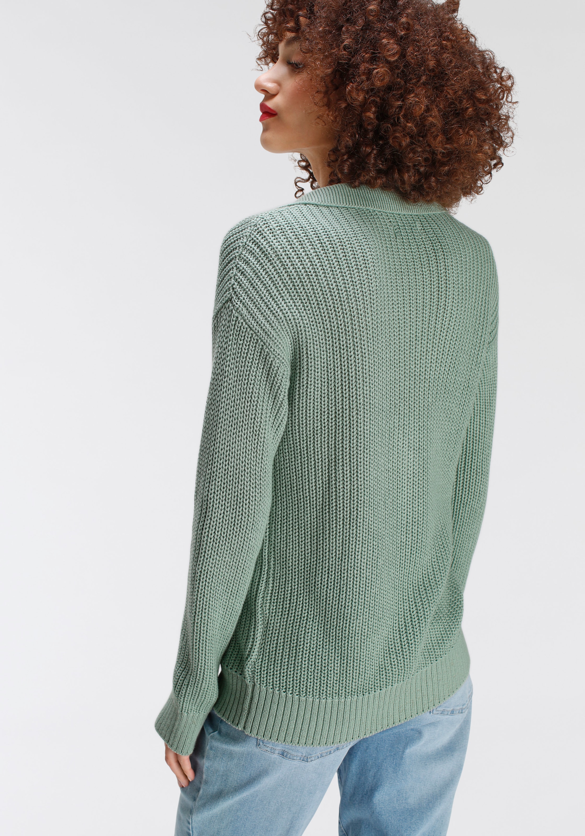 AJC Strickpullover, mit Knöpfen - NEUE KOLLEKTION