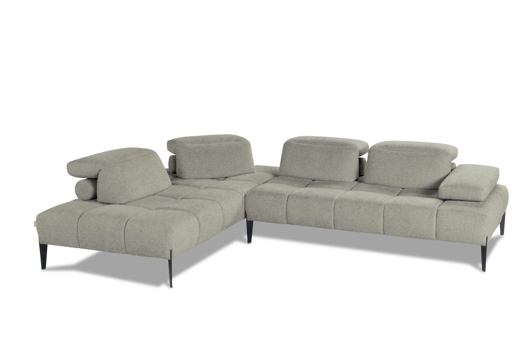 CALIA ITALIA Ecksofa "Skyline, Made in Italy, Design-Sofa, L-Form, mit Sitz günstig online kaufen