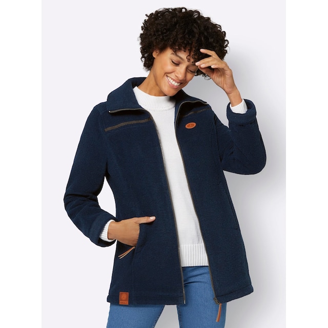 | Kapuze für ohne Casual BAUR kaufen Looks Langjacke,