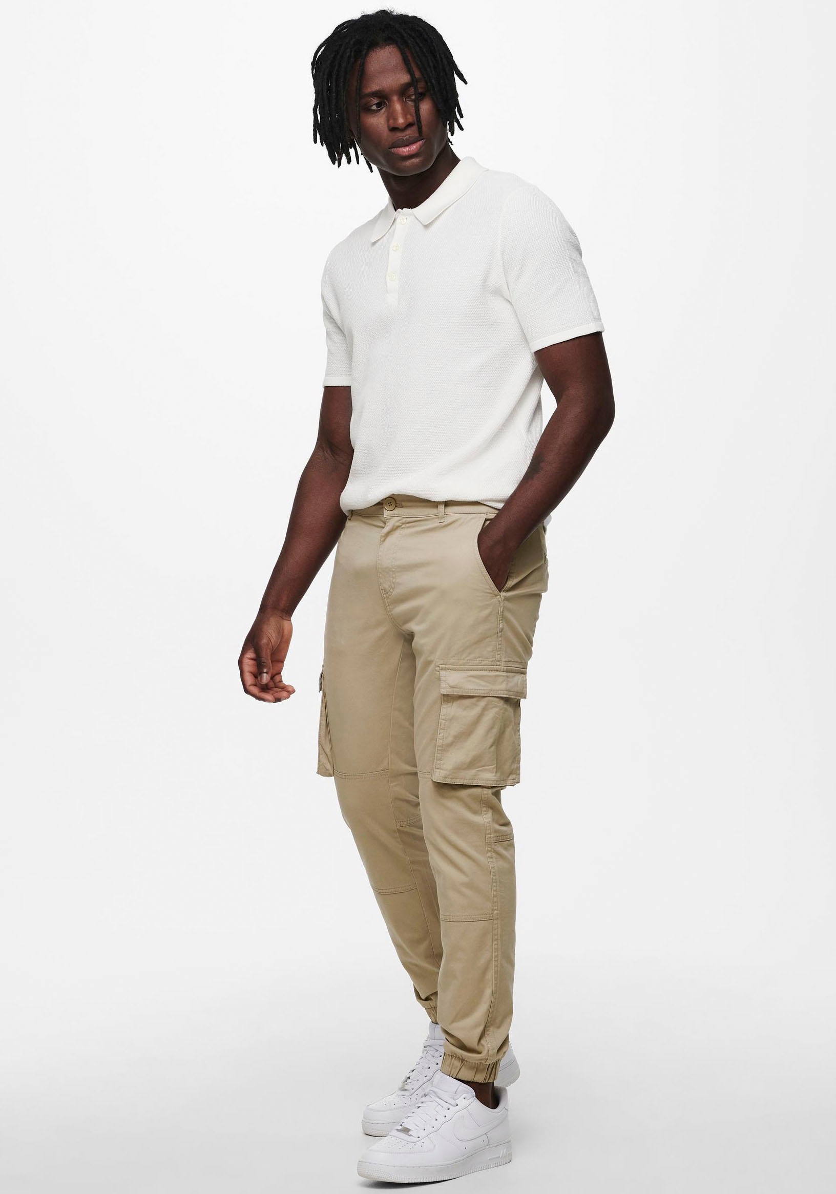 Thumbnail - ONLY & SONS Cargohose "ONSCAM STAGE CARGO CUFF LIFE 6687 NOOS"