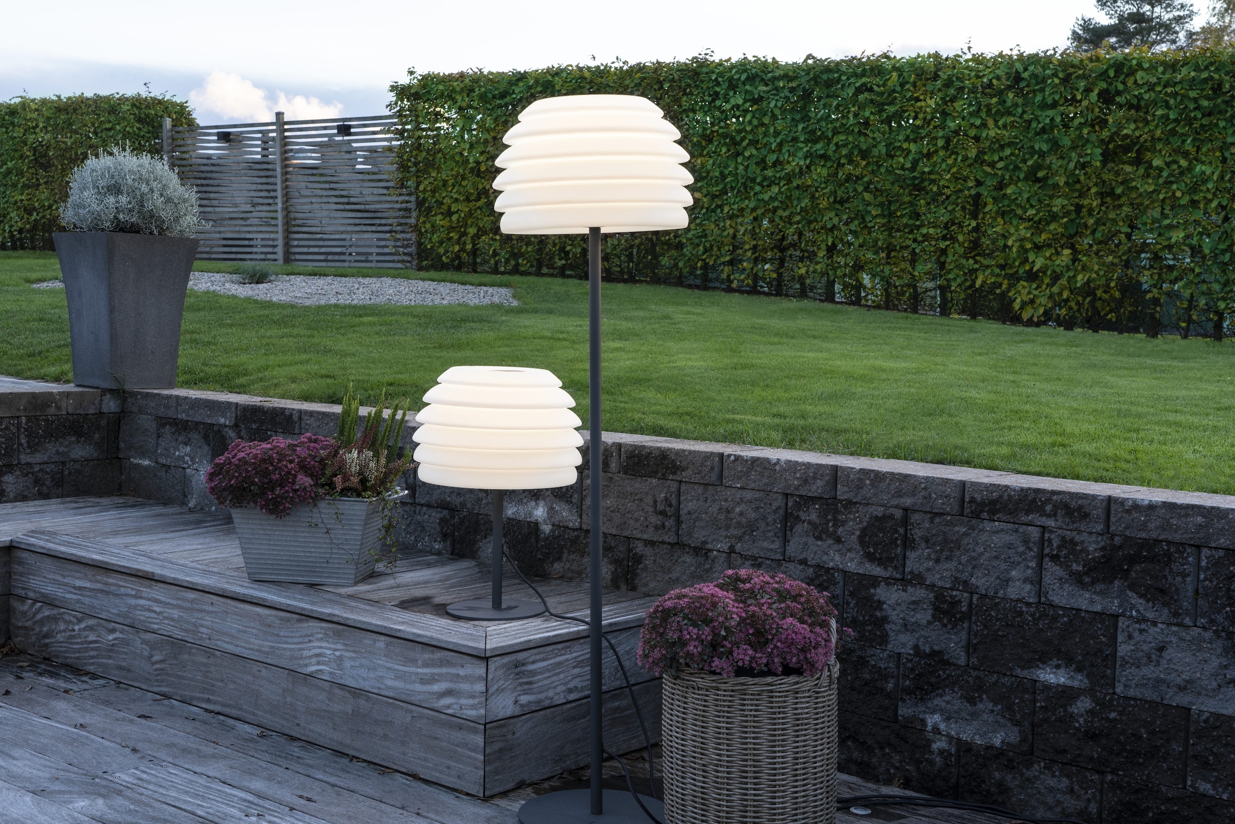 Parforce Traditional Hunting Außen-Stehlampe »Tischlampe Rhodos« E27 1 Stk. E27-Fassung für frei wählbares Leuchtmittel, max 40W, 3m Kabel, IP65