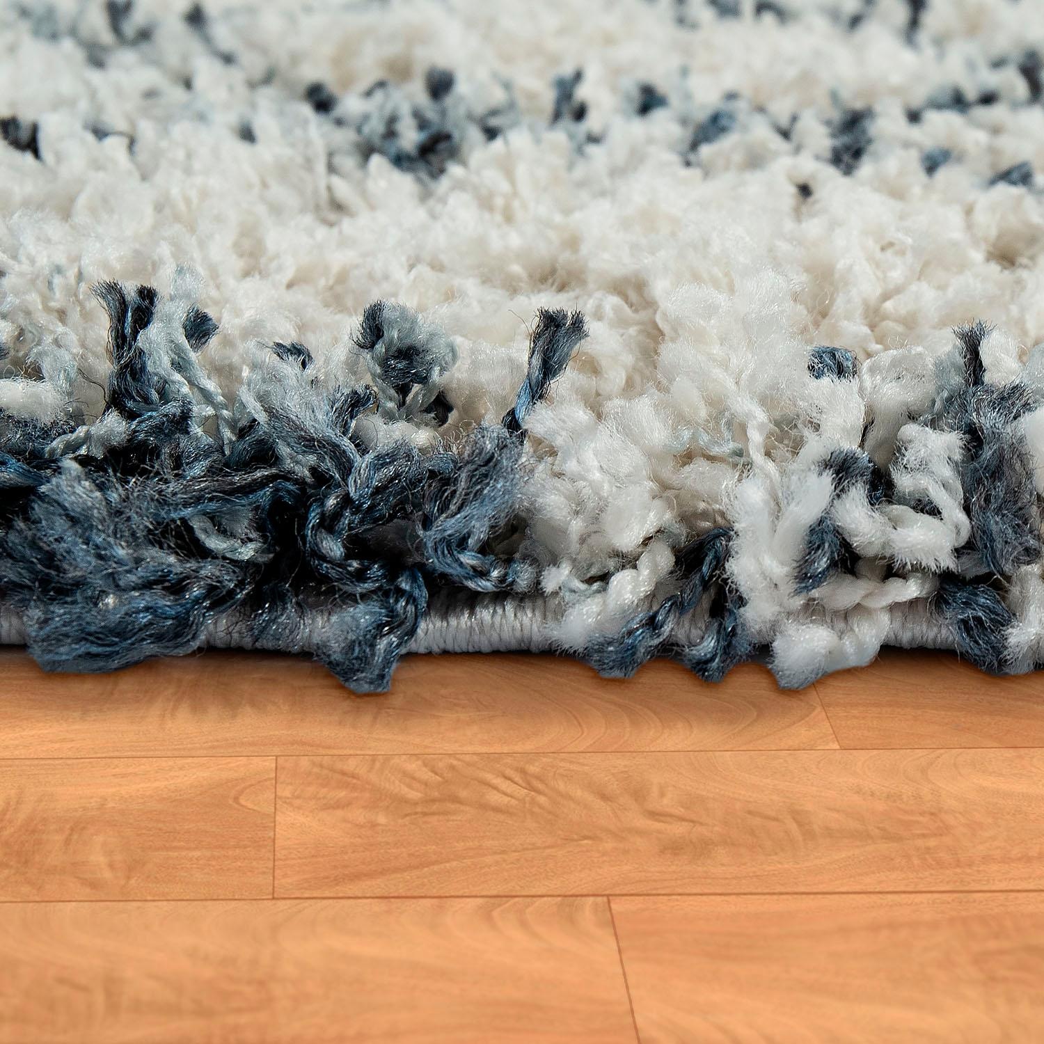 Paco Home Hochflor-Teppich "Nador 757" rechteckig 54 mm Höhe weicher Shaggy günstig online kaufen