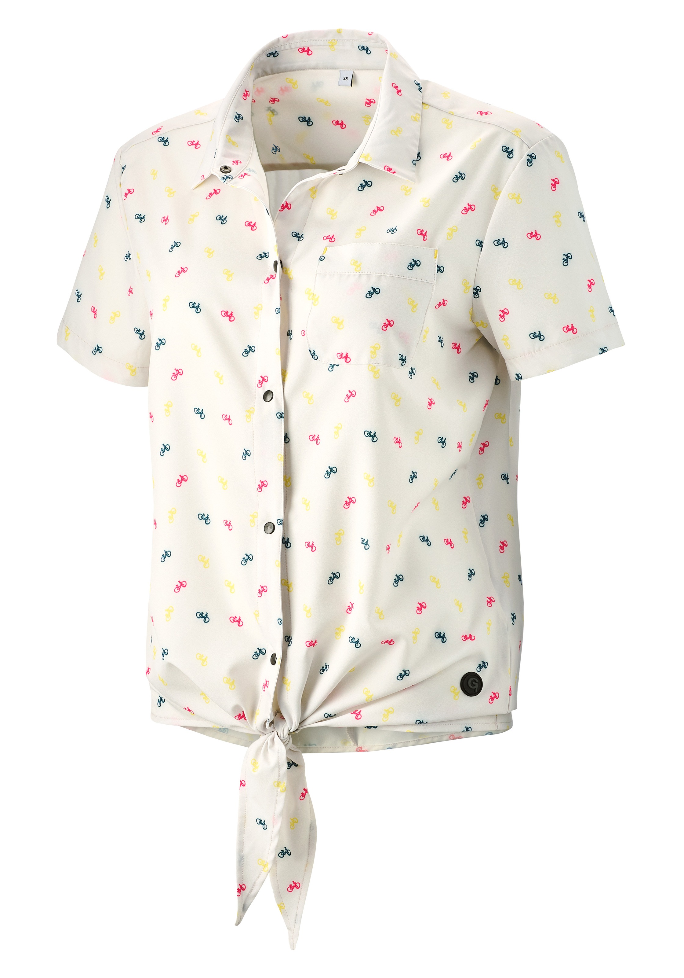 Thumbnail - Gonso Radtrikot "MOLVENO 0" Weitenregulierbarer Saum durch modisches Binde-Element