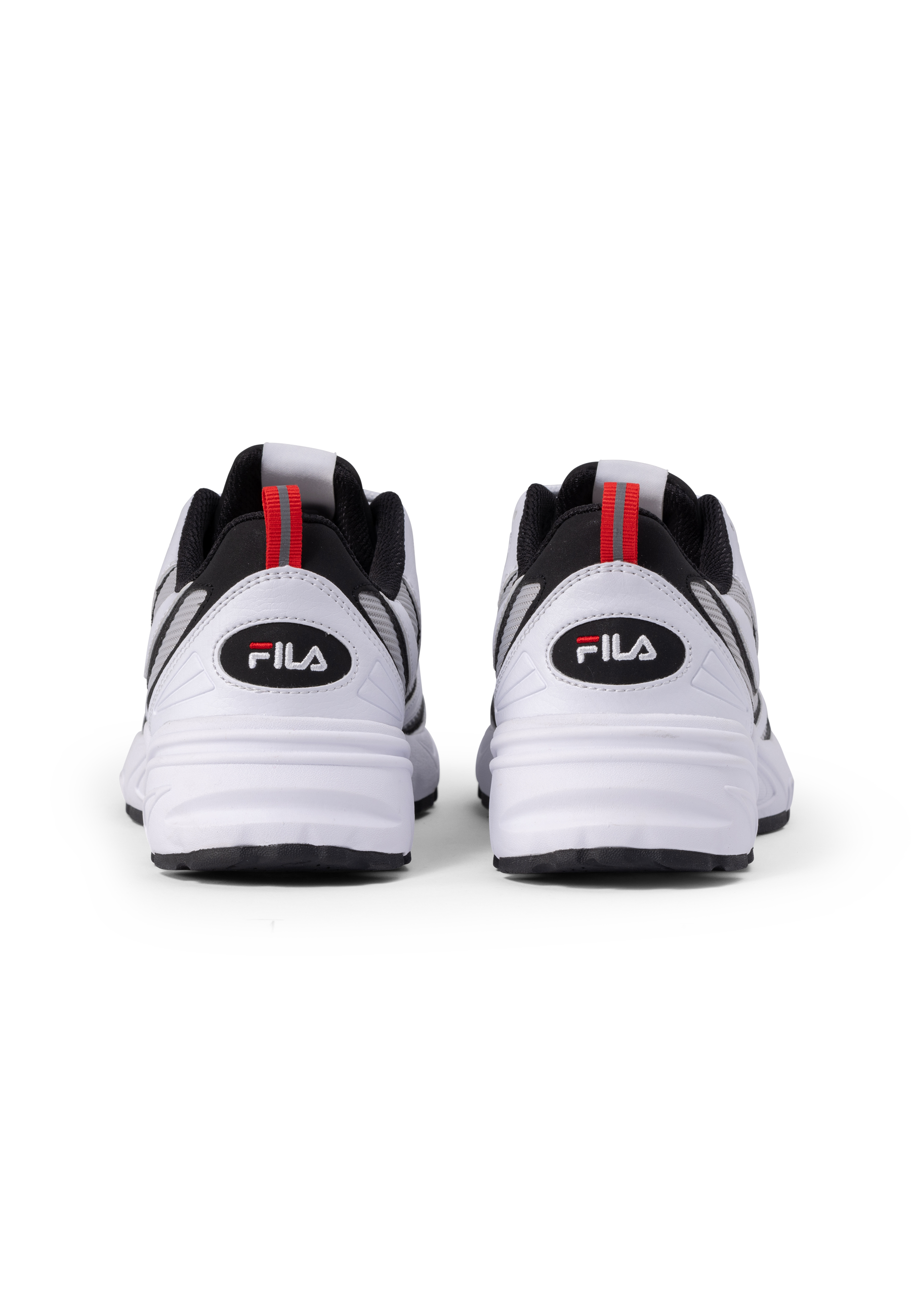 Black and red fila on sale