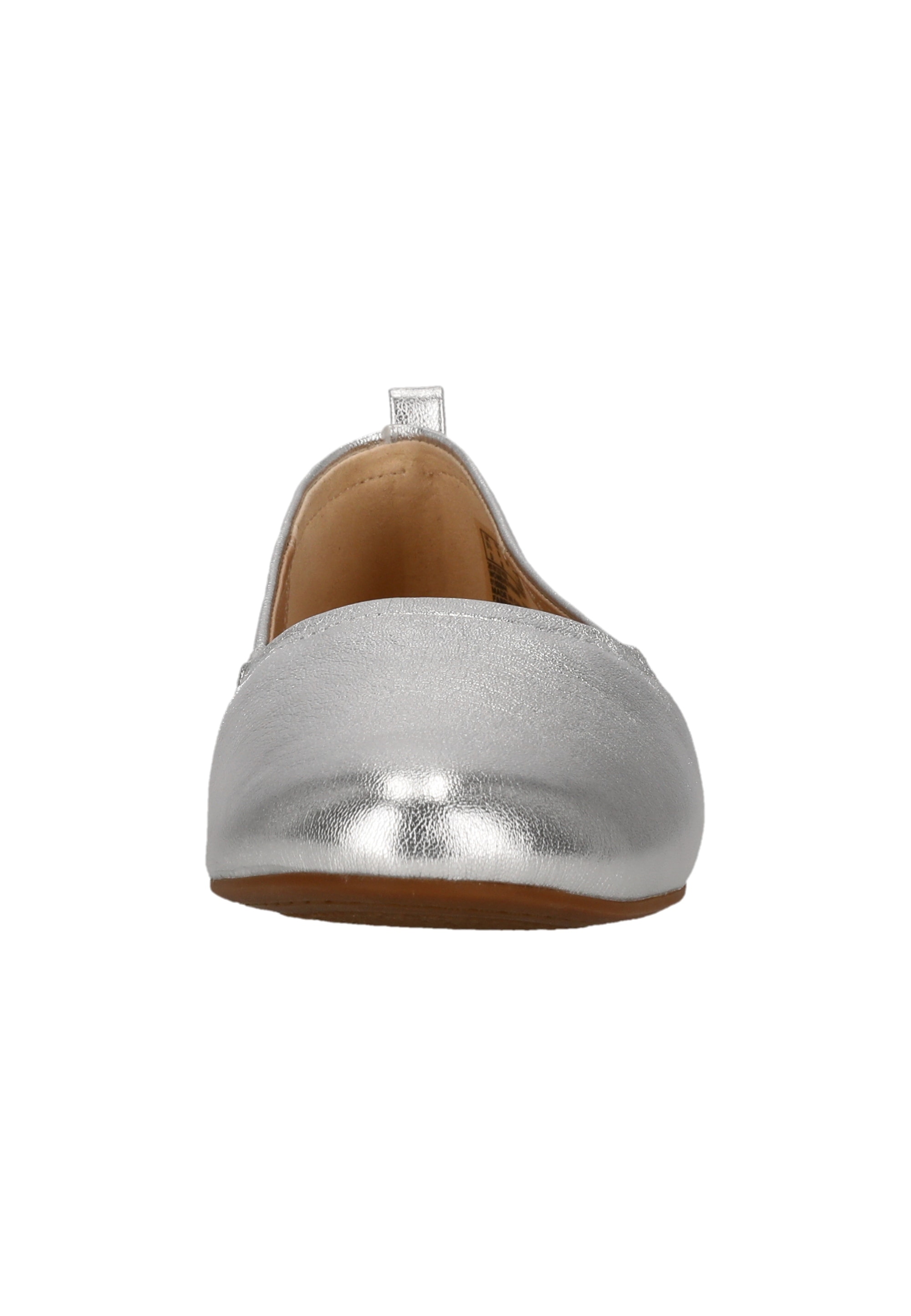 Clarks Ballerina »Fawna Soft«, im coolen Metallic-Look