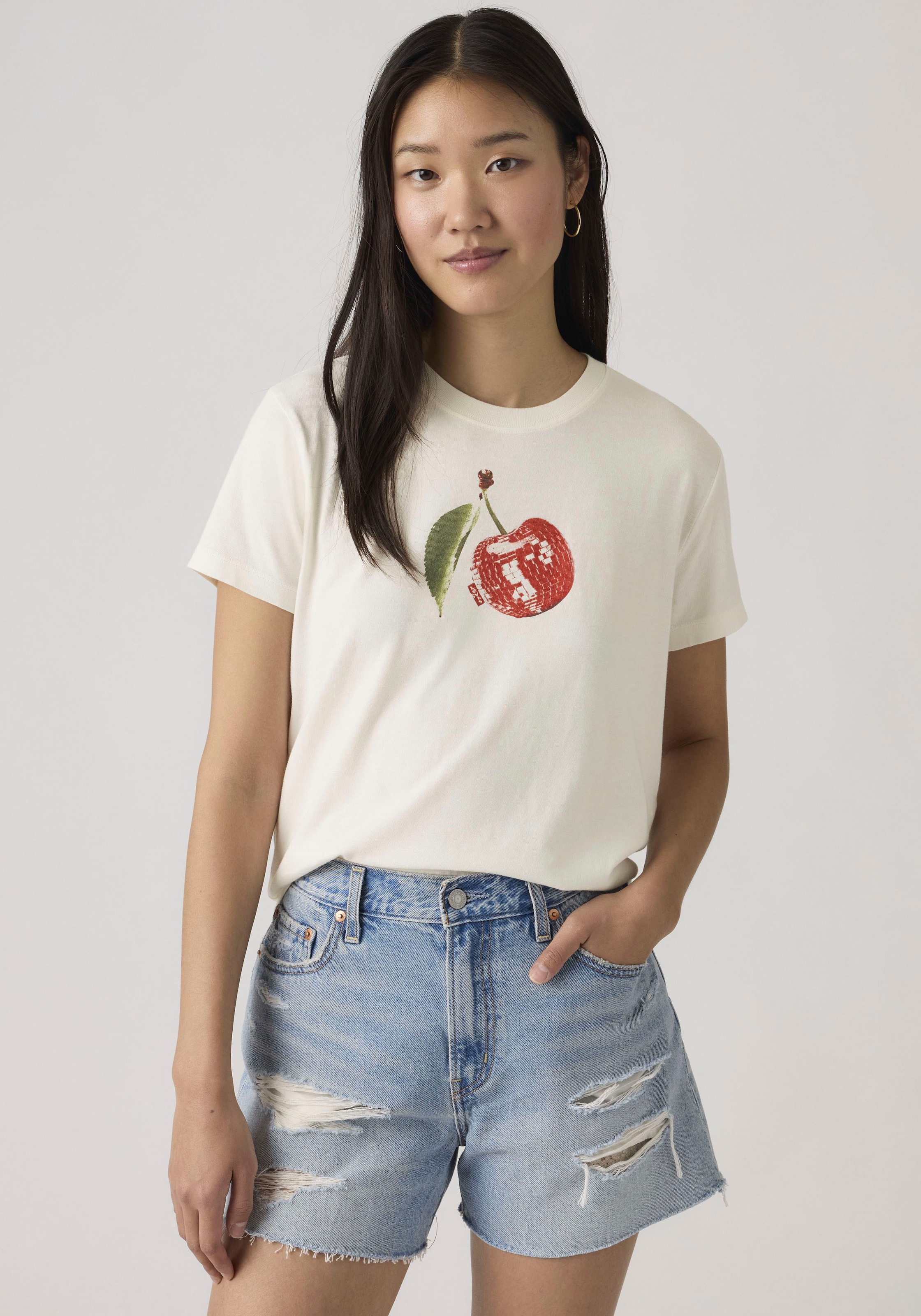 Levis T-Shirt "GR FAVORITE TEE" mit Print günstig online kaufen