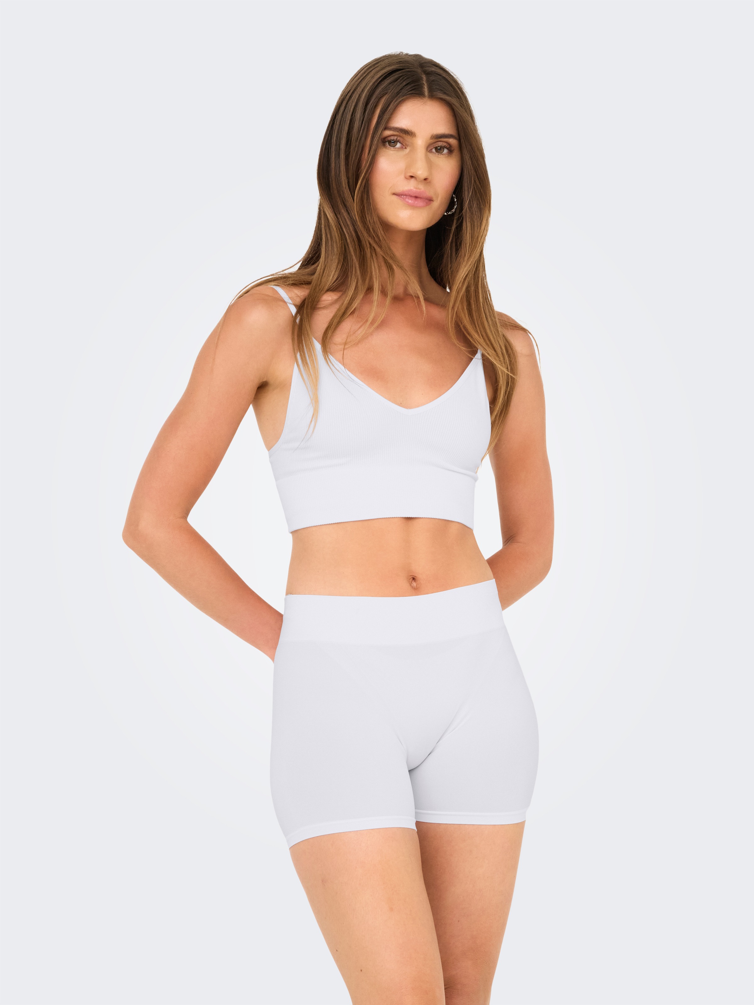 ONLY Hotpants "ONLVICKY S-LESS MINI SHORTS 2-PACK", (Packung, 2 tlg.) günstig online kaufen
