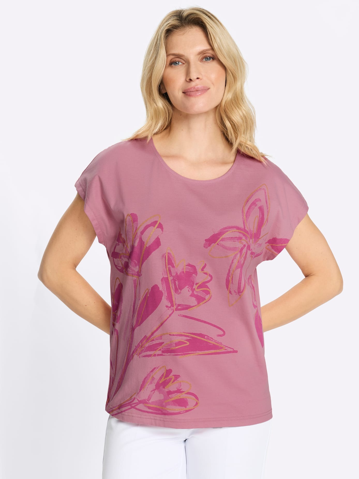 Classic Basics Rundhalsshirt "Rundhals-Shirt" 1 tlg. günstig online kaufen