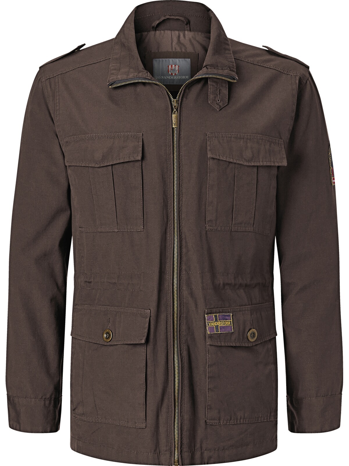 Jan Vanderstorm Fieldjacket "Fieldjacket BROR" 1 Stk. tlg. ohne Kapuze in m günstig online kaufen
