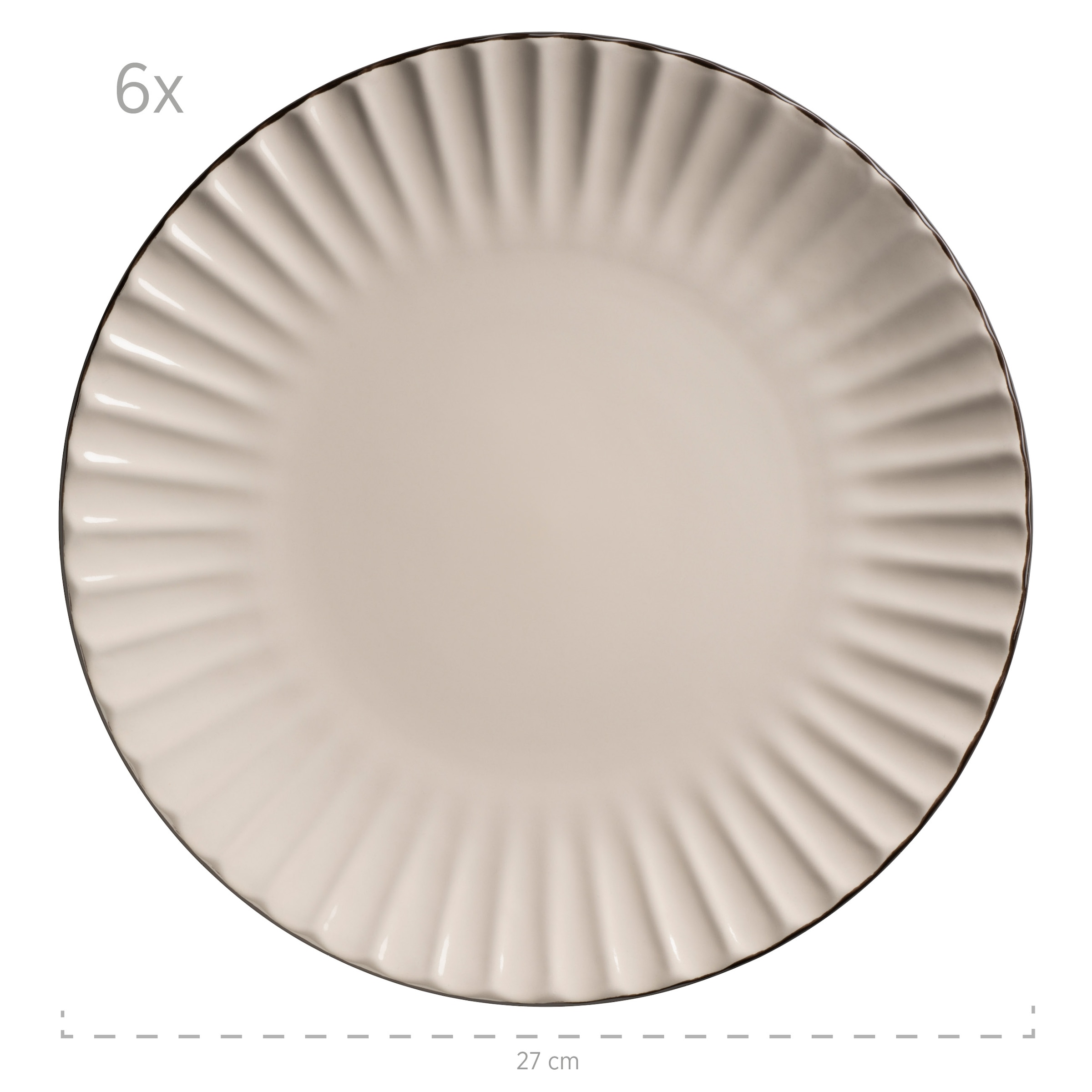 MÄSER Kombiservice »OSITA, Geschirr-Set, Steinzeug«
