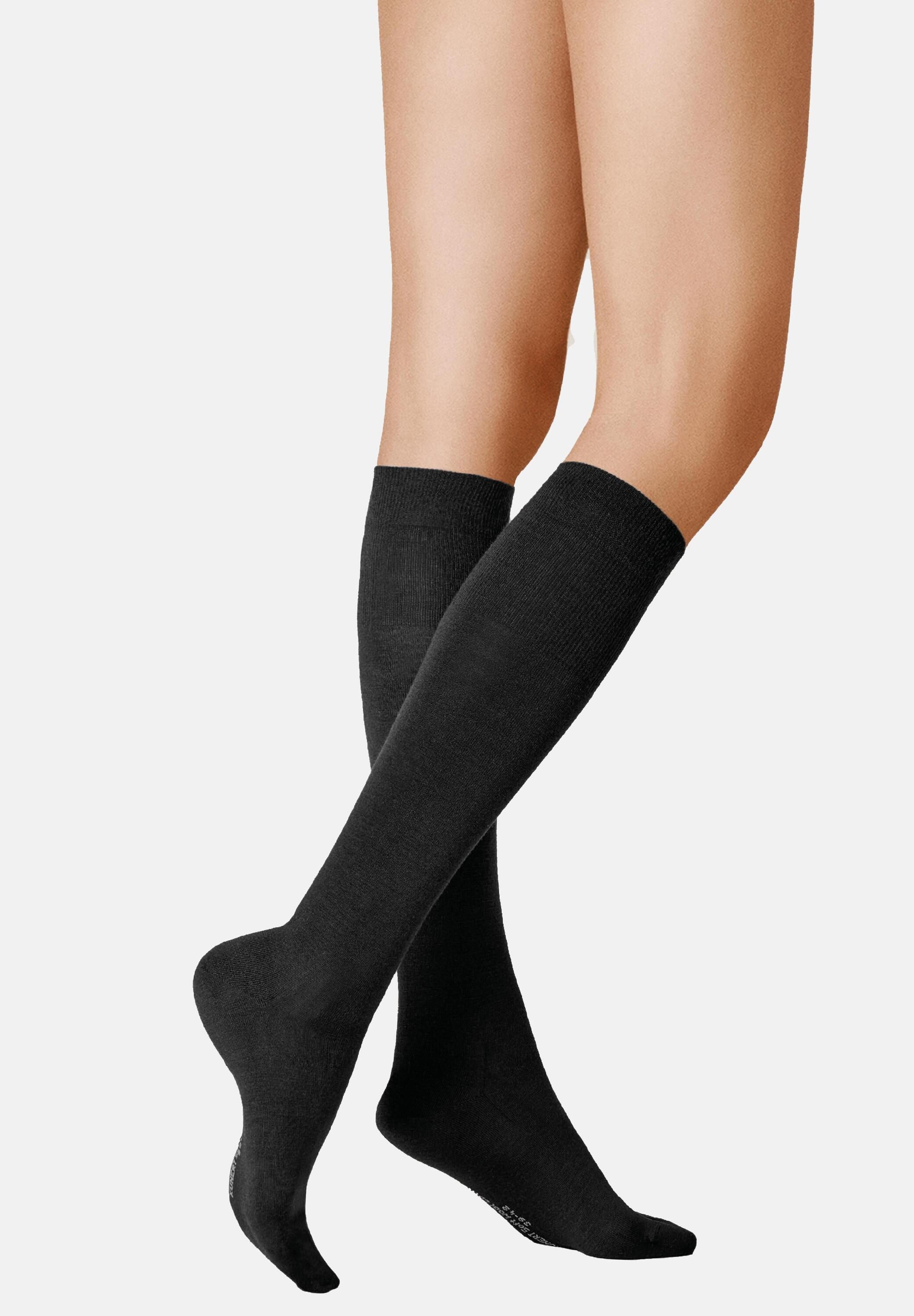 KUNERT Kniestrümpfe "Kniestrumpf Soft Wool Cotton"