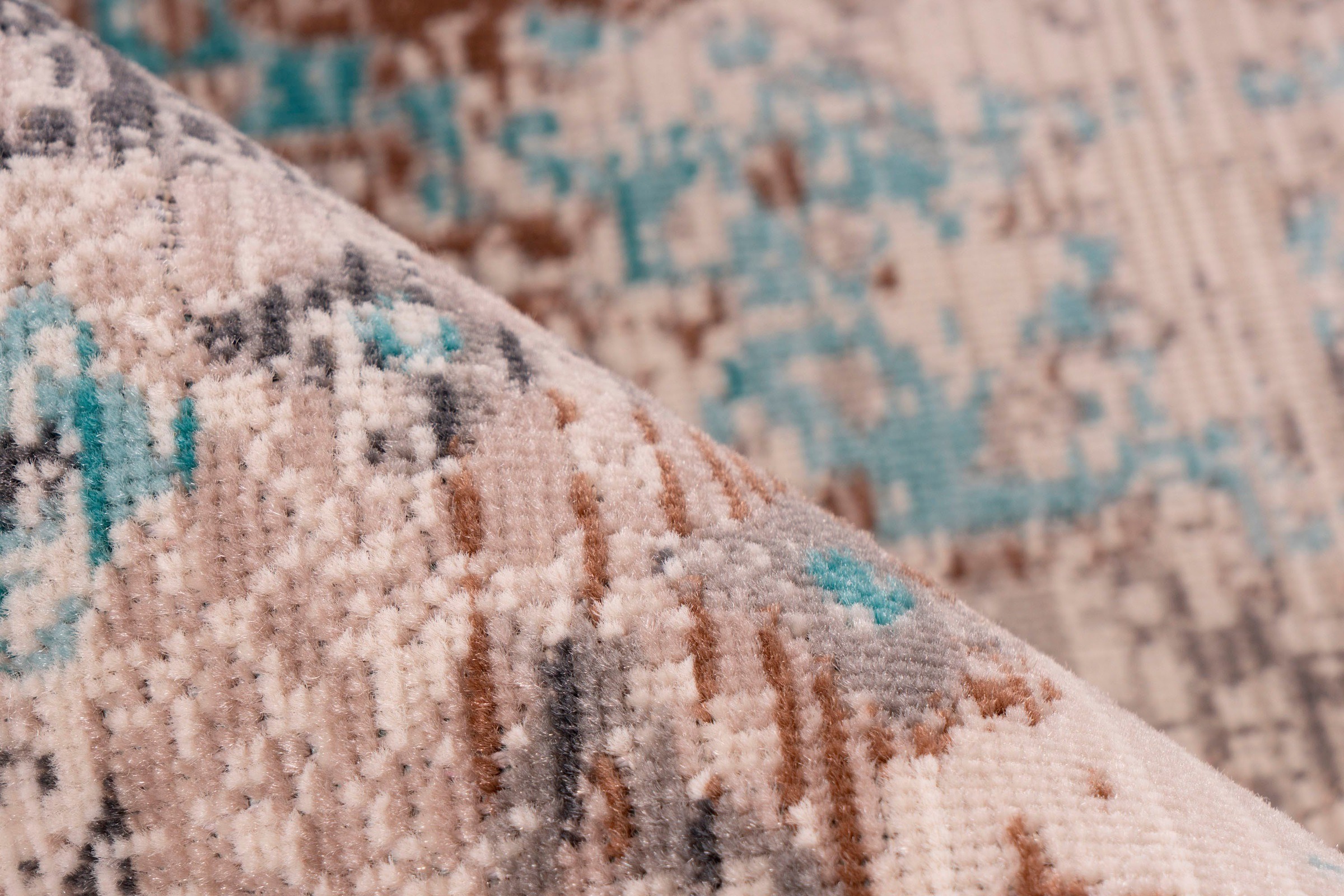 calo-deluxe Teppich »Valessa-305«, rechteckig, 5 mm Höhe, Wohnzimmer