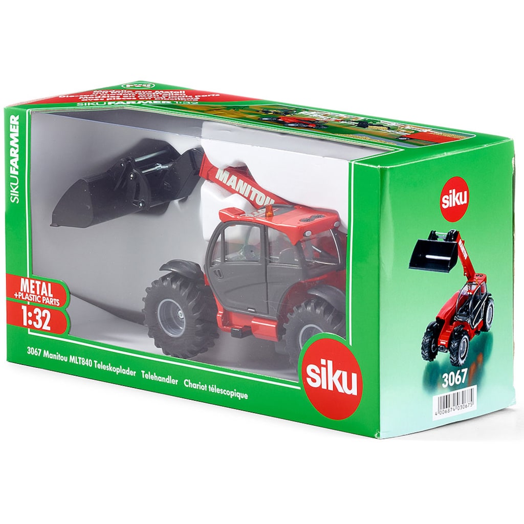 Siku Spielzeug-Radlader »SIKU Farmer, Manitou MLT840 Teleskoplader (3067)«